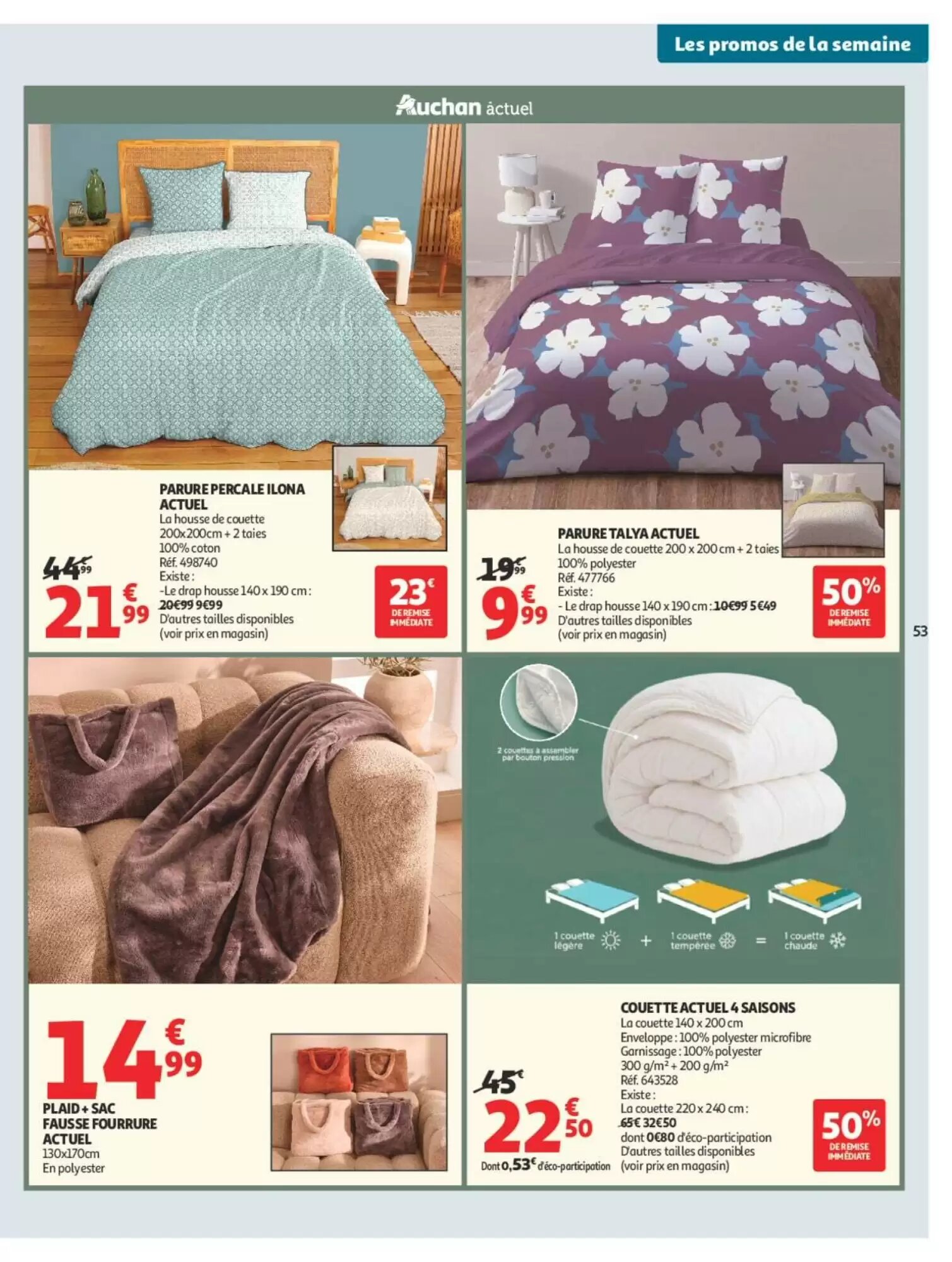 Prospectus promotionnel Auchan valable à partir du 29/09/2026 - Page 55.