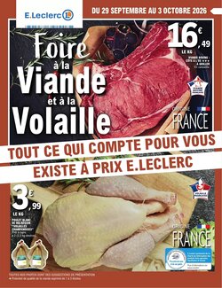 Prospectus promotionnel E.Leclerc valable à partir du 29/09/2026