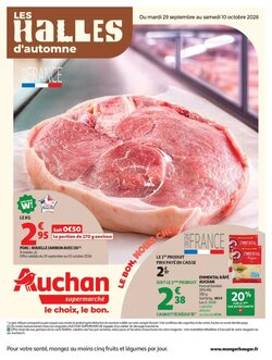Prospectus promotionnel Auchan valable à partir du 29/09/2026