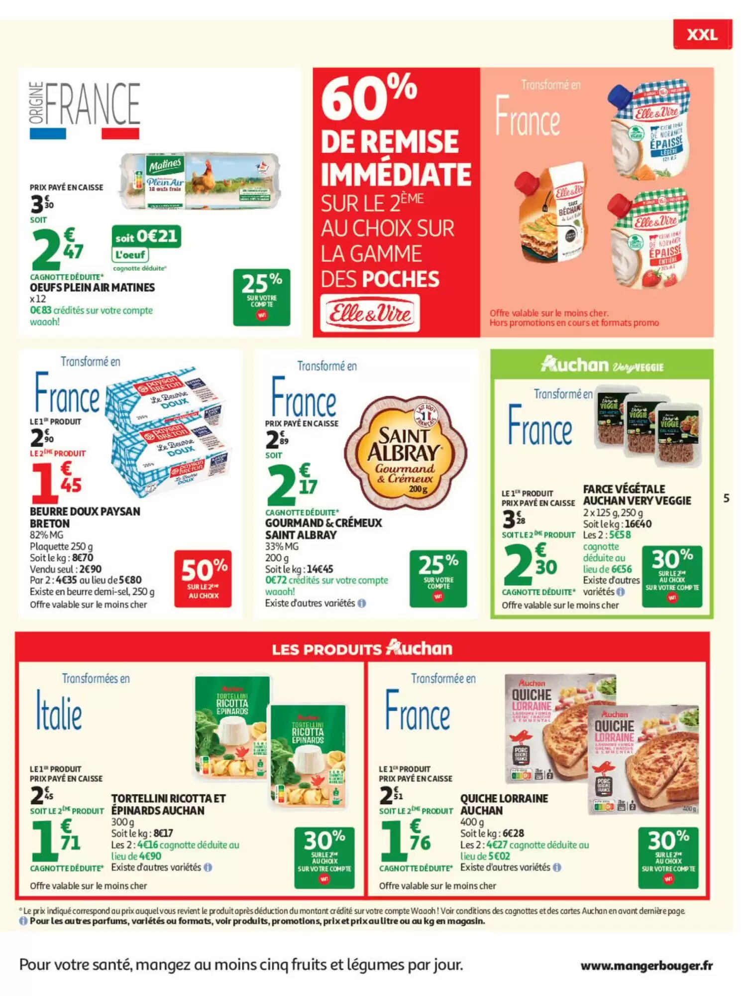 Prospectus promotionnel Auchan valable à partir du 29/09/2026 - Page 5.