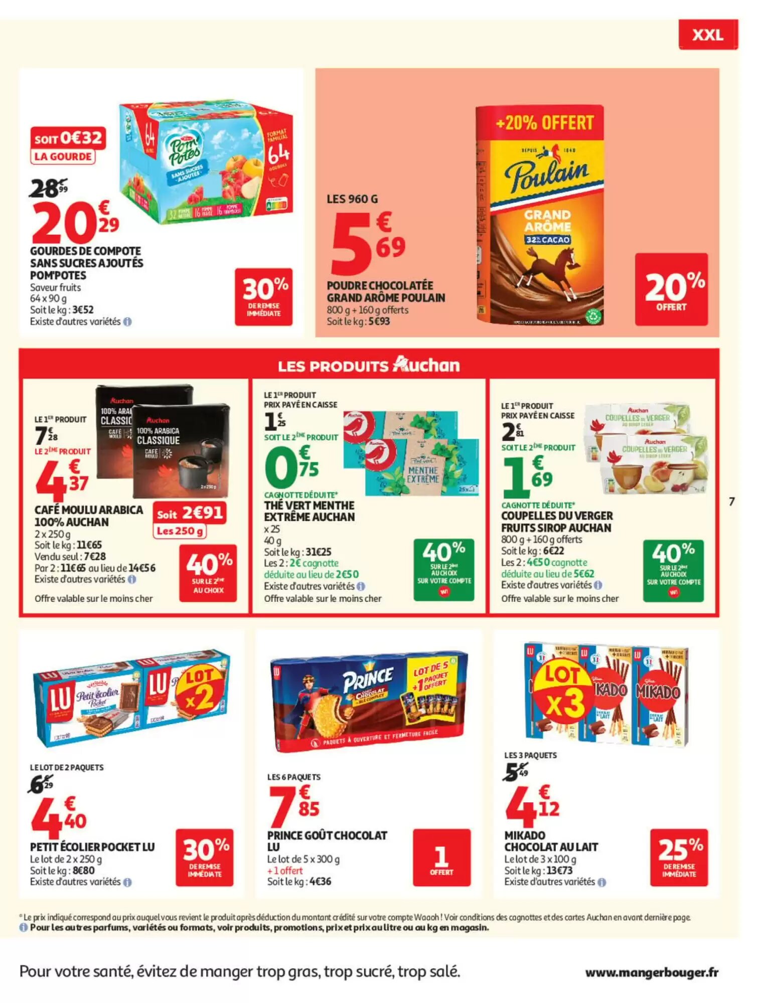 Prospectus promotionnel Auchan valable à partir du 29/09/2026 - Page 7.