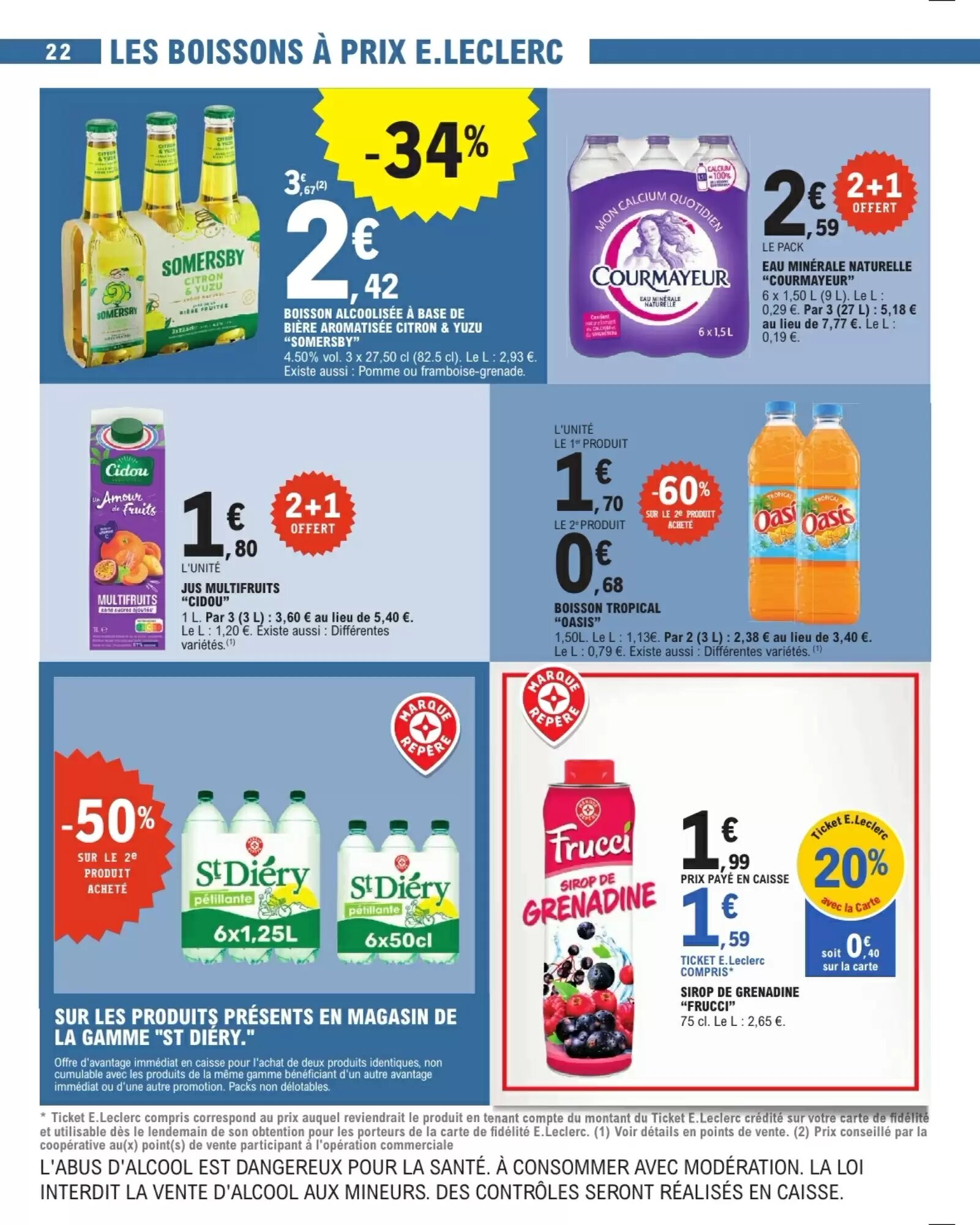 Prospectus promotionnel E.Leclerc valable à partir du 29/09/2026 - Page 22.