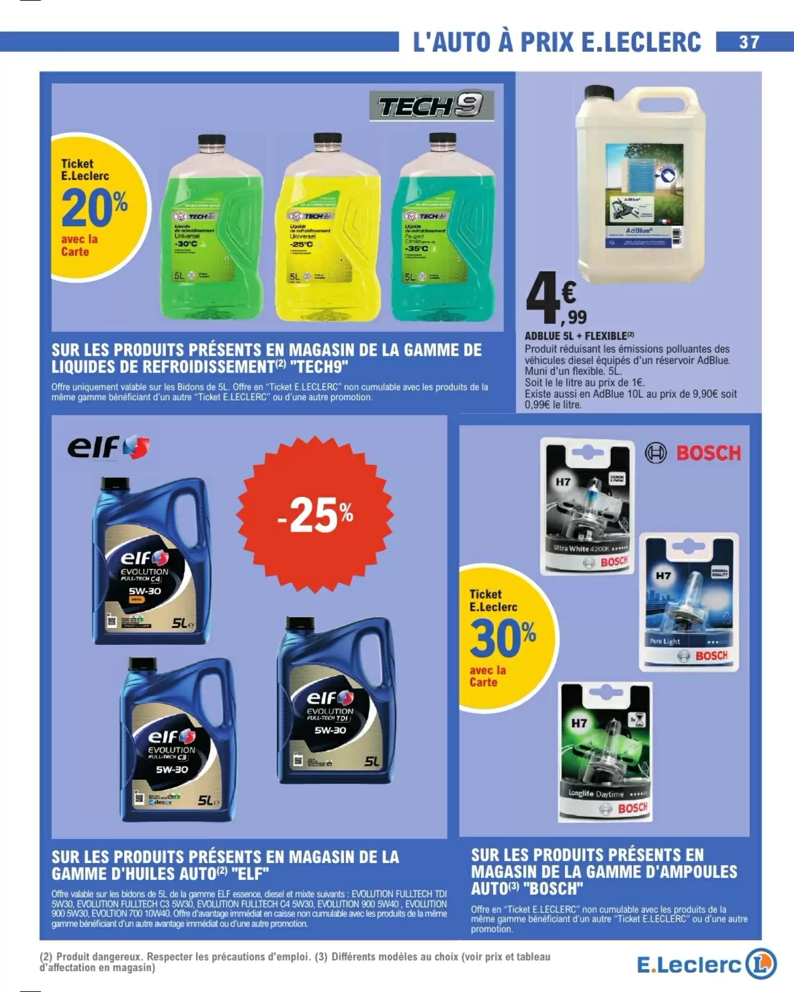 Prospectus promotionnel E.Leclerc valable à partir du 29/09/2026 - Page 37.