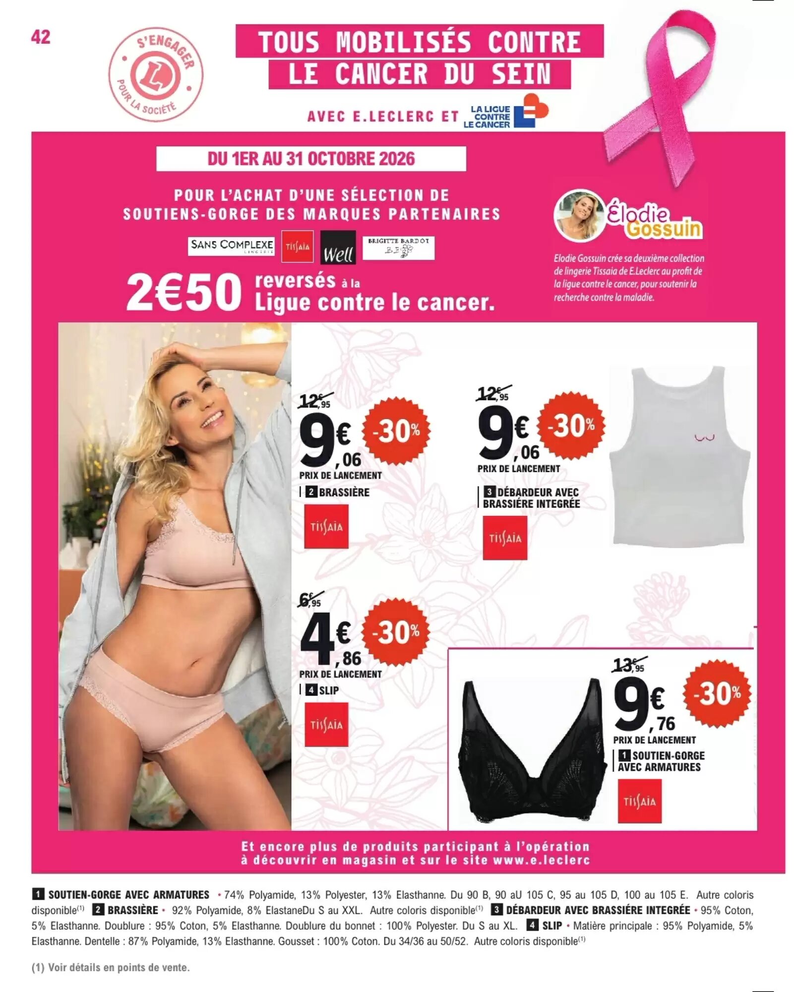 Prospectus promotionnel E.Leclerc valable à partir du 29/09/2026 - Page 42.