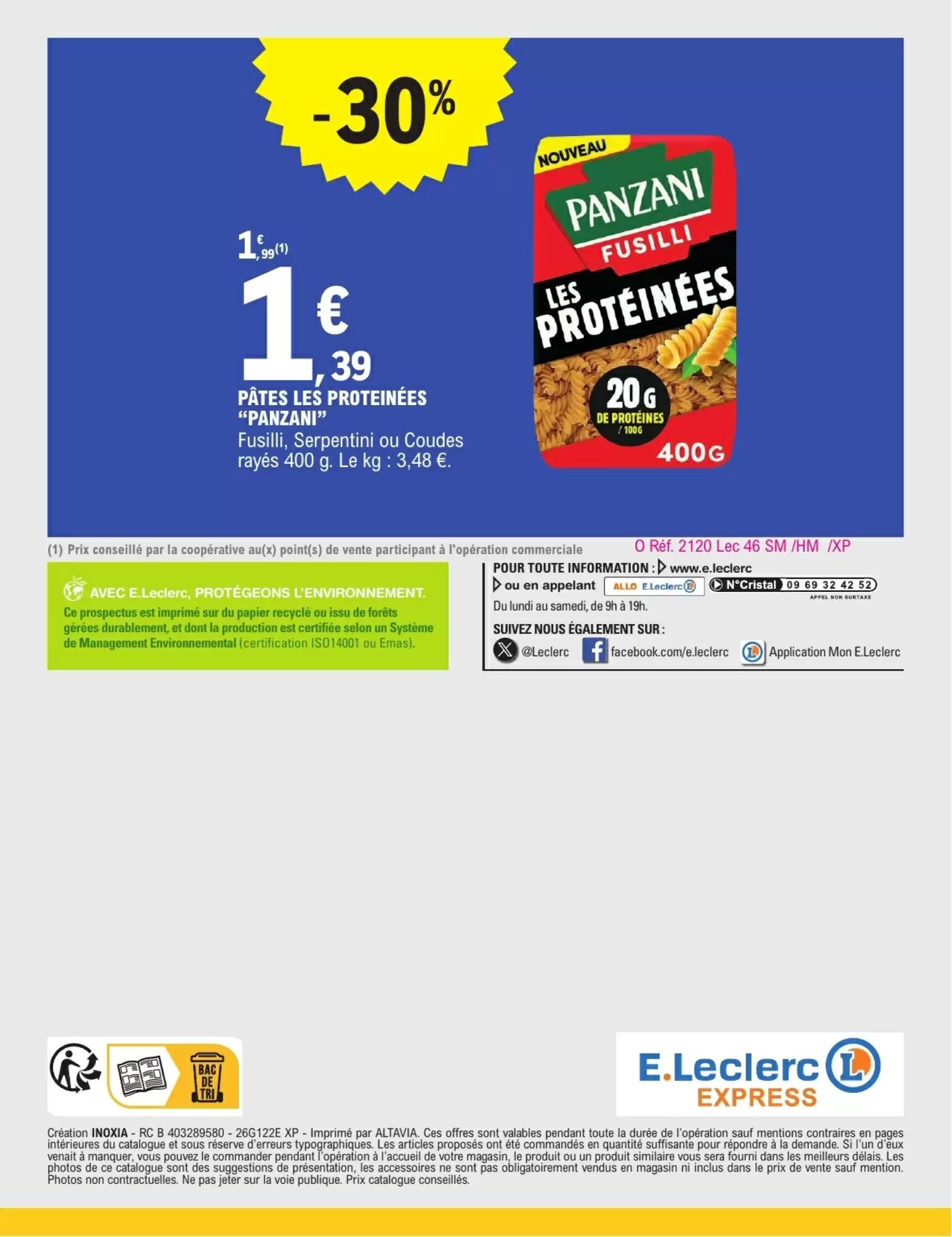 Prospectus promotionnel E.Leclerc Express valable à partir du 29/09/2026 - Page 12.