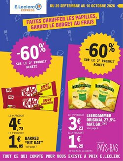 Prospectus promotionnel E.Leclerc Express valable à partir du 29/09/2026