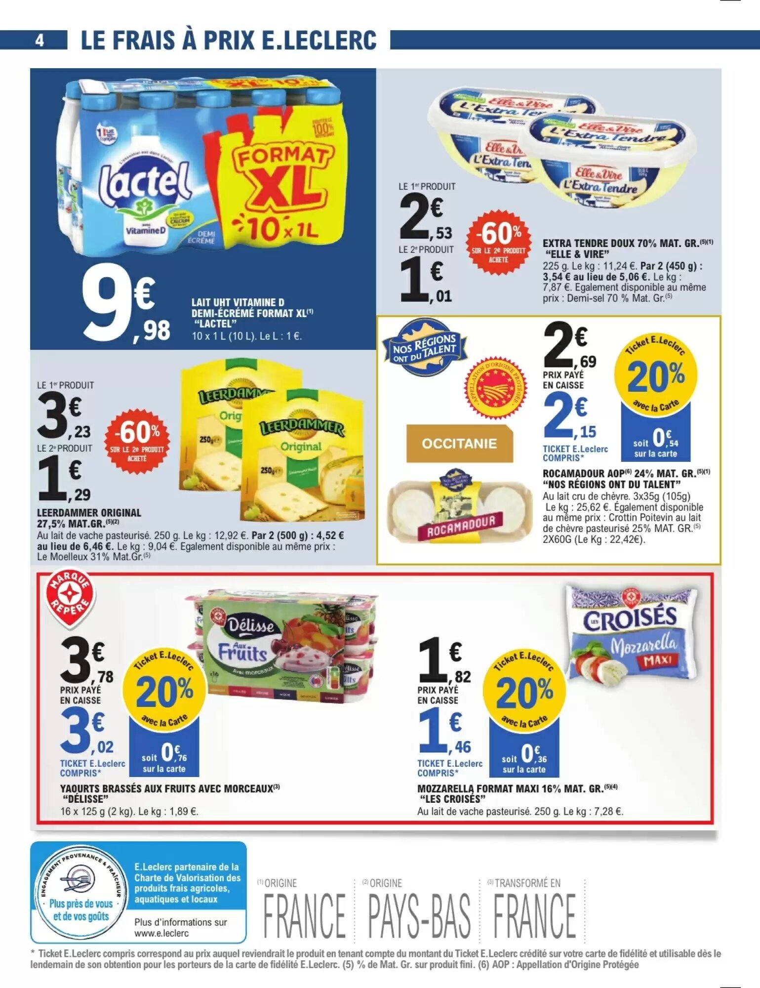 Prospectus promotionnel E.Leclerc Express valable à partir du 29/09/2026 - Page 4.