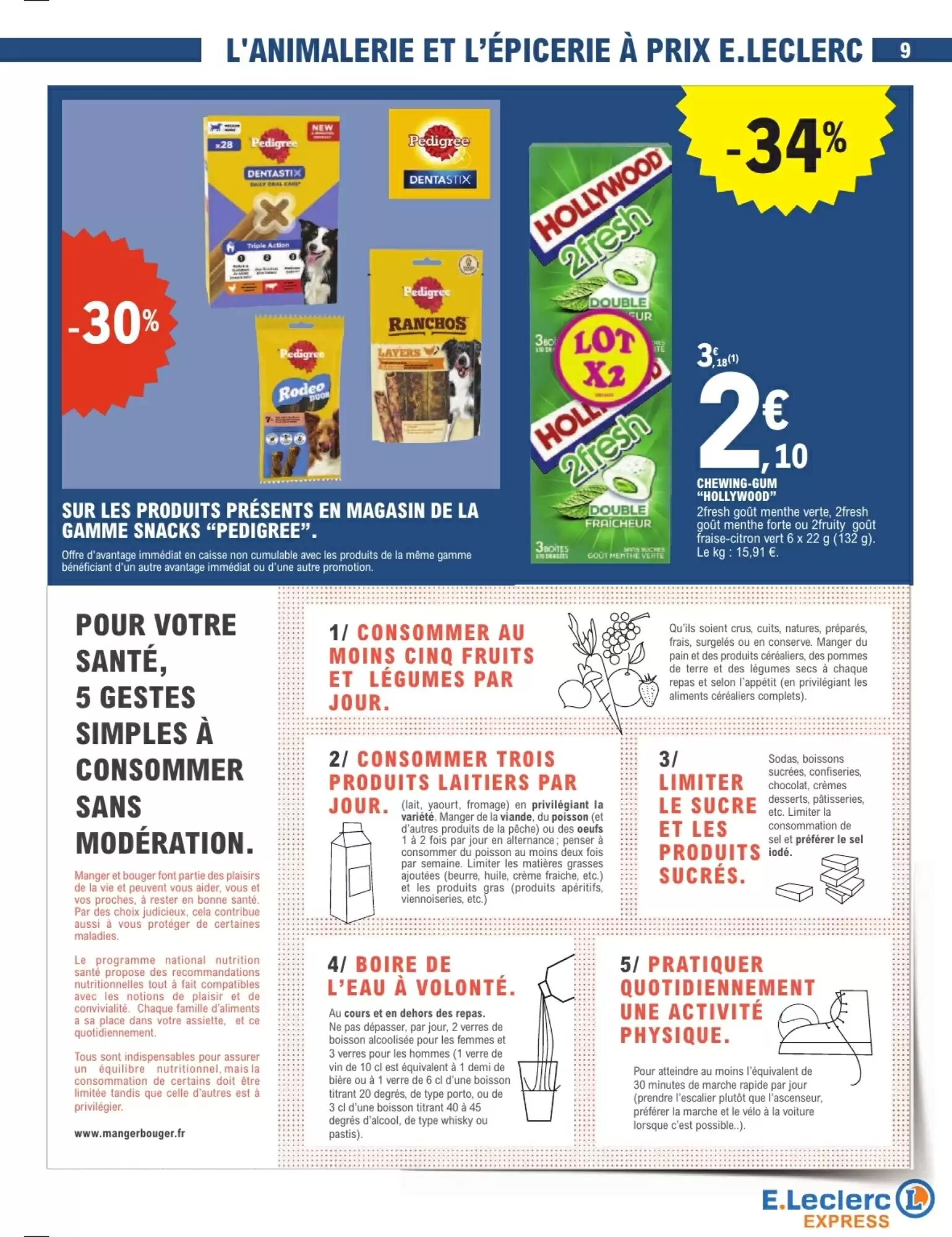Prospectus promotionnel E.Leclerc Express valable à partir du 29/09/2026 - Page 9.
