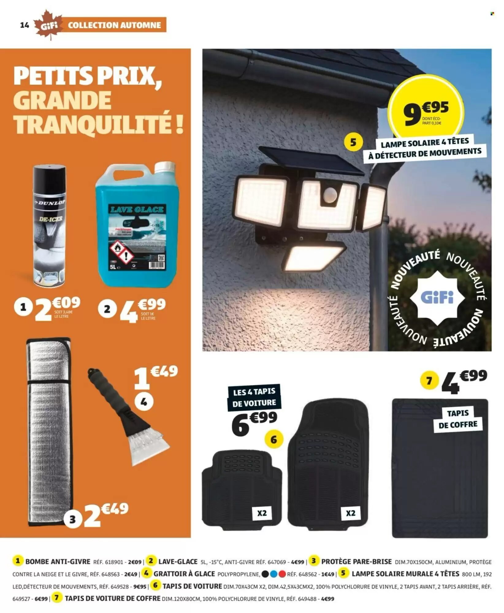 Prospectus promotionnel Gifi valable à partir du 29/09/2026 - Page 14.