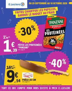 Prospectus promotionnel E.Leclerc valable à partir du 29/09/2026