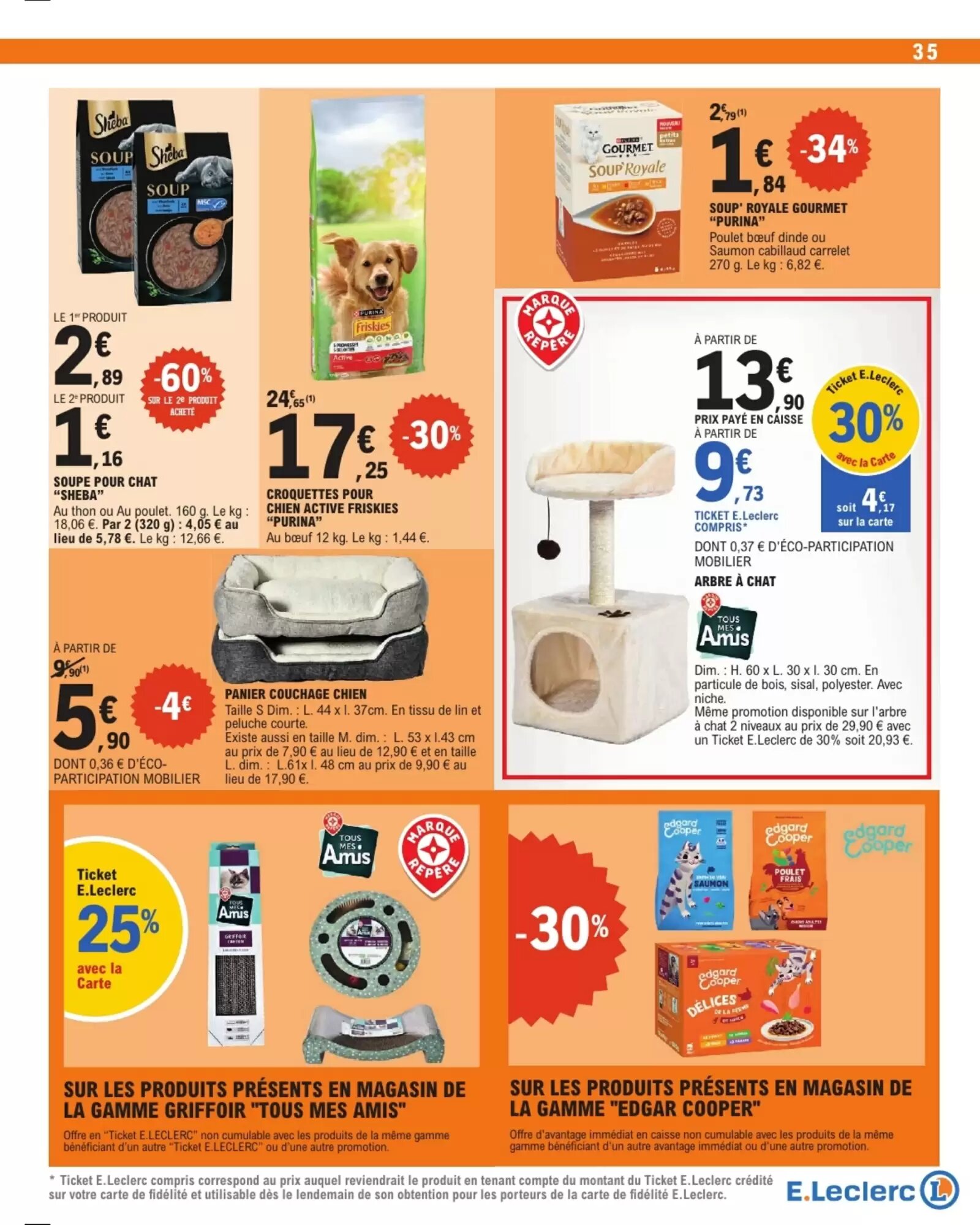 Prospectus promotionnel E.Leclerc valable à partir du 29/09/2026 - Page 35.