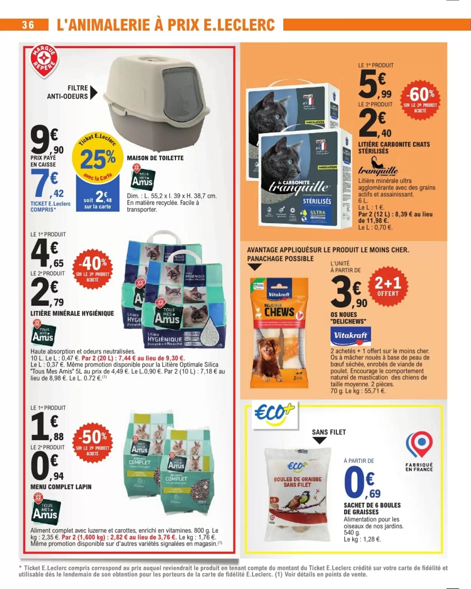 Prospectus promotionnel E.Leclerc valable à partir du 29/09/2026 - Page 36.