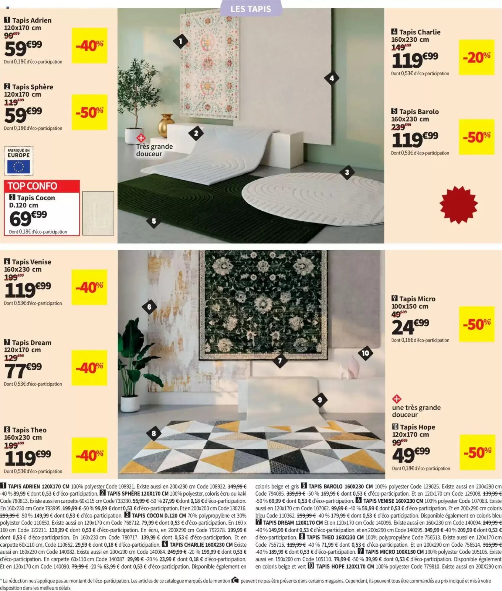 Prospectus promotionnel Conforama valable à partir du 29/09/2026 - Page 18.