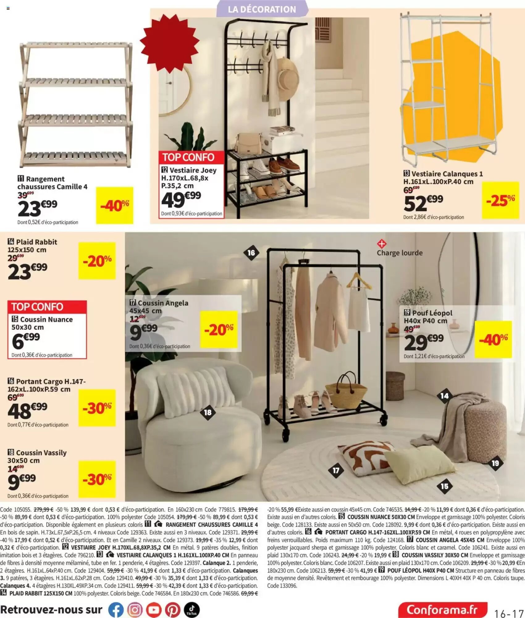Prospectus promotionnel Conforama valable à partir du 29/09/2026 - Page 19.