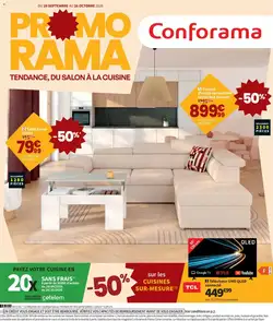 Prospectus promotionnel Conforama valable à partir du 29/09/2026