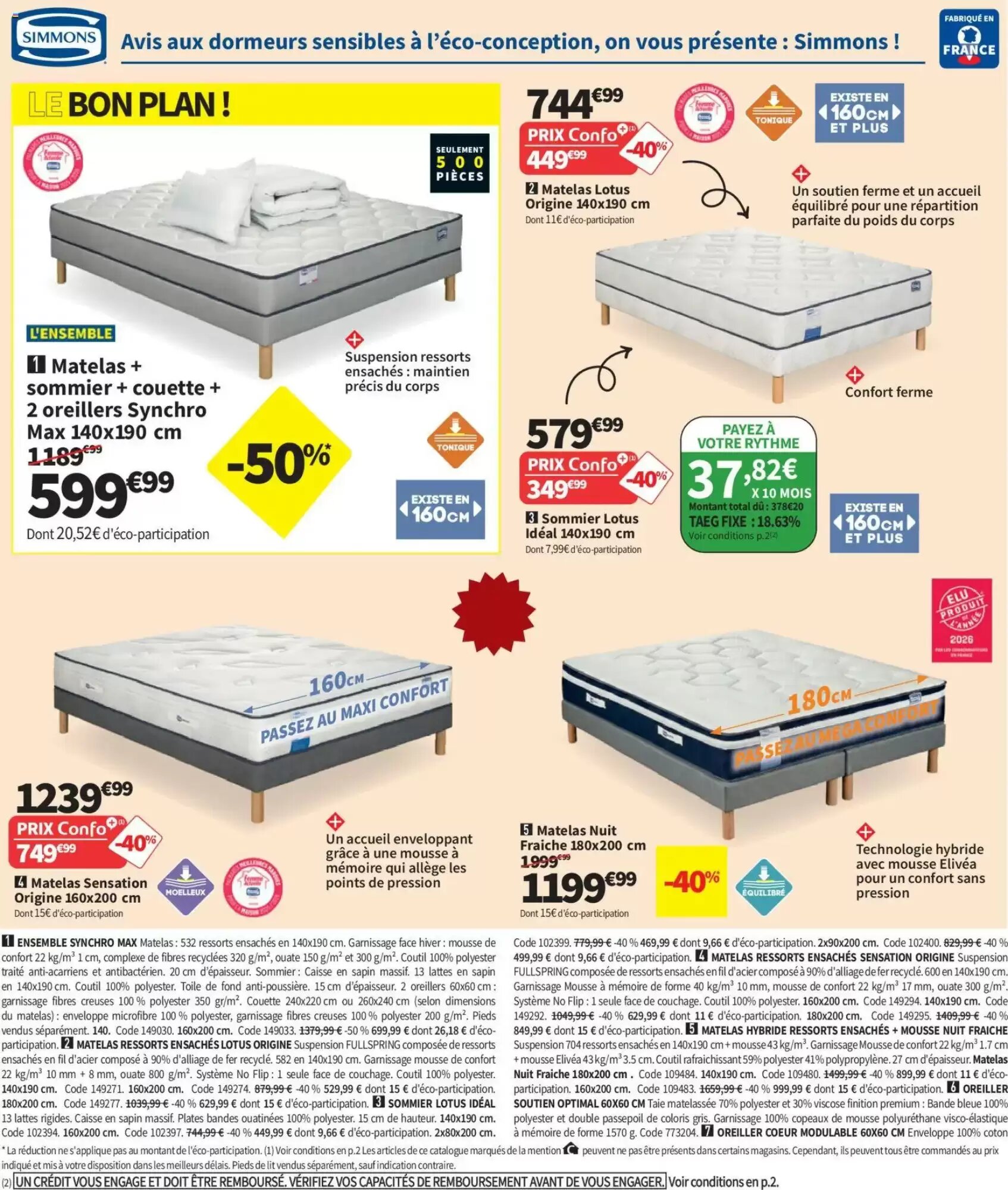 Prospectus promotionnel Conforama valable à partir du 29/09/2026 - Page 25.