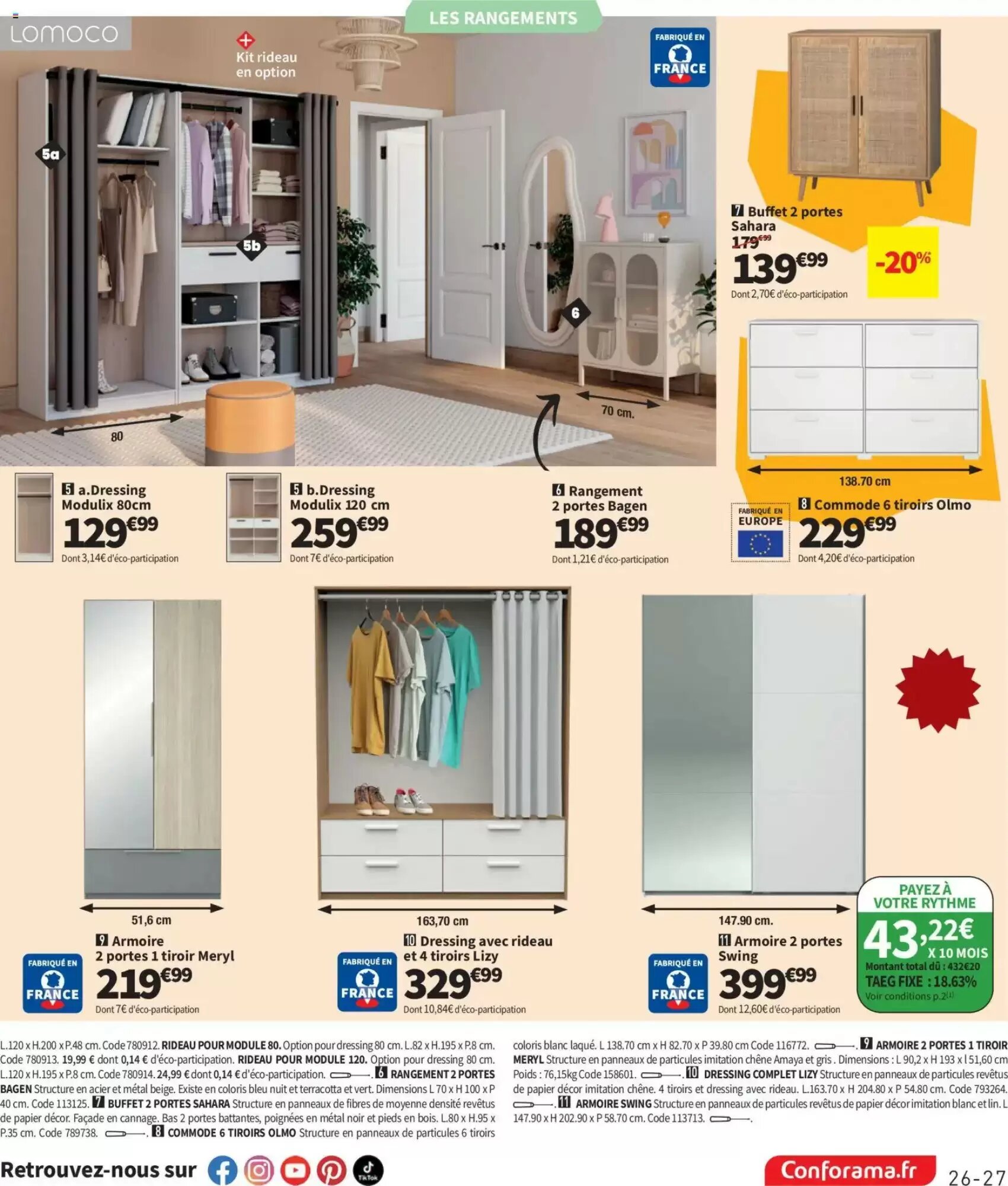 Prospectus promotionnel Conforama valable à partir du 29/09/2026 - Page 31.