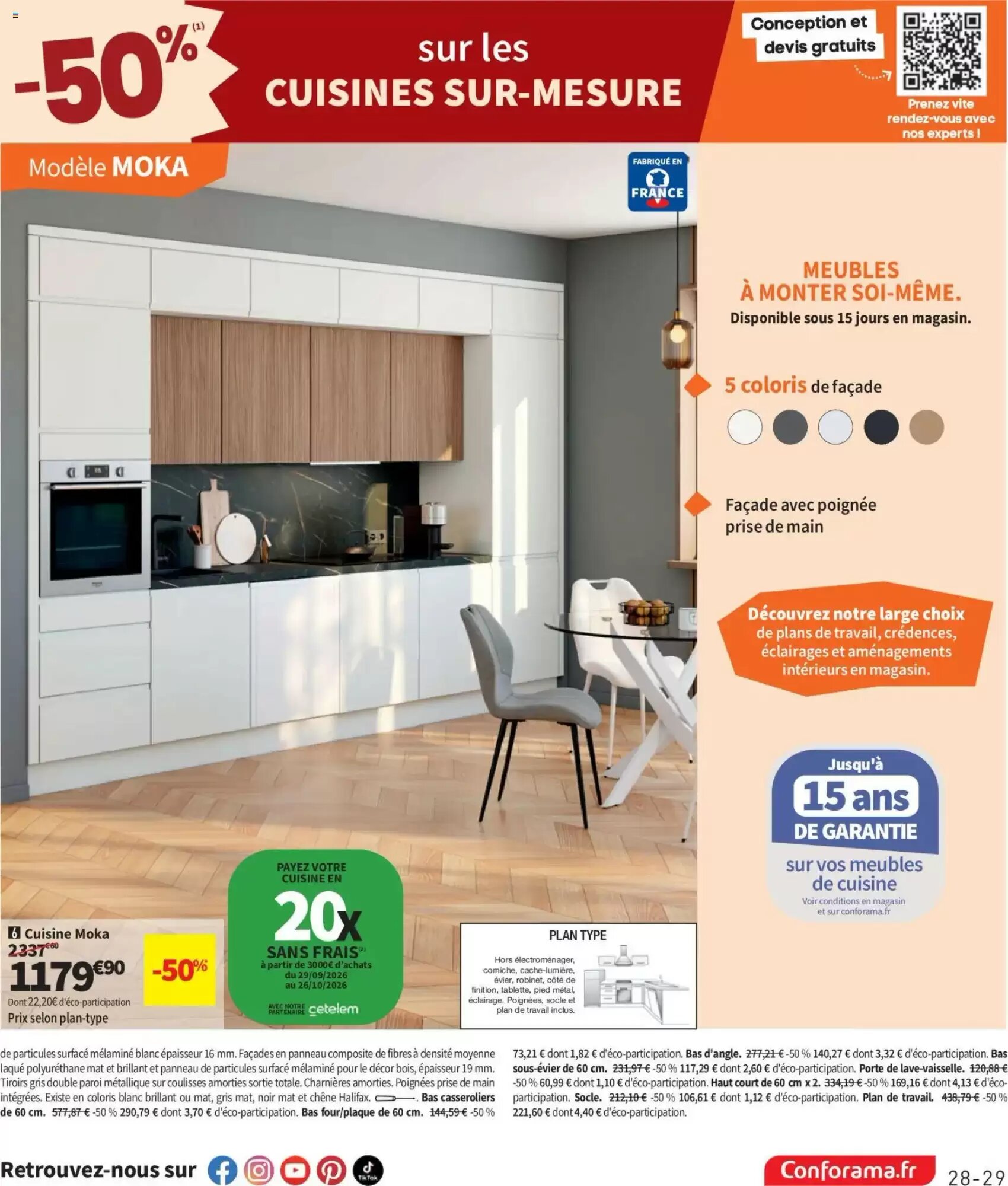 Prospectus promotionnel Conforama valable à partir du 29/09/2026 - Page 33.