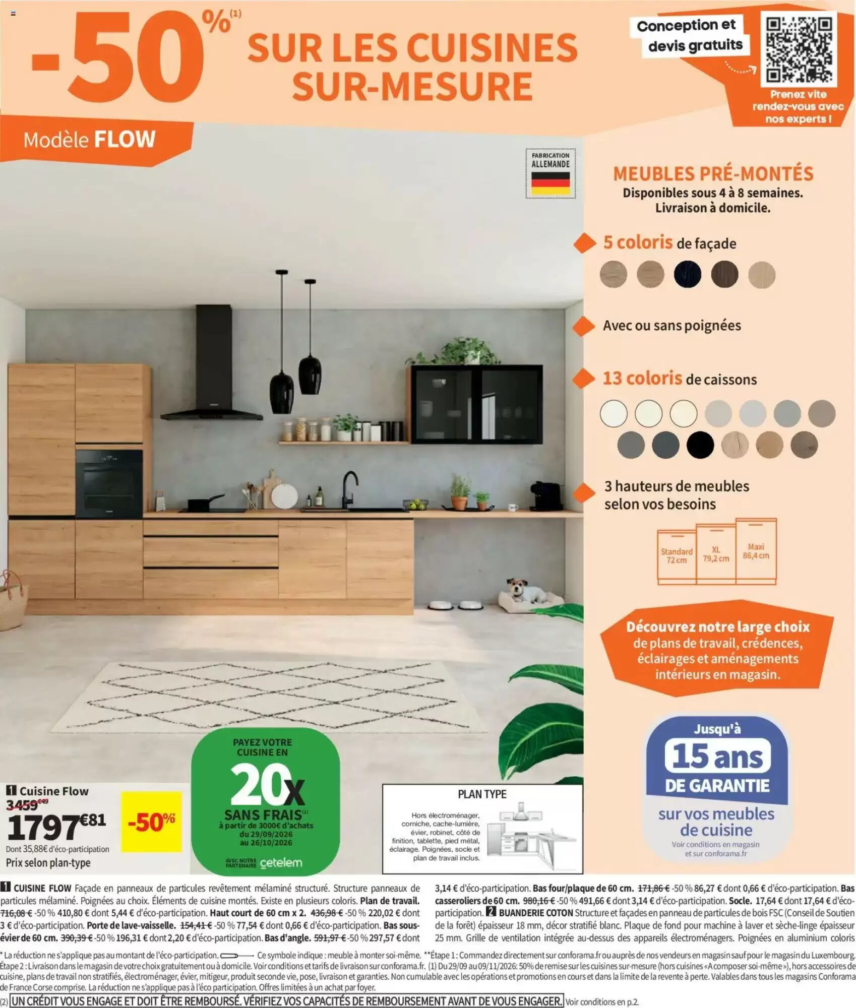 Prospectus promotionnel Conforama valable à partir du 29/09/2026 - Page 34.