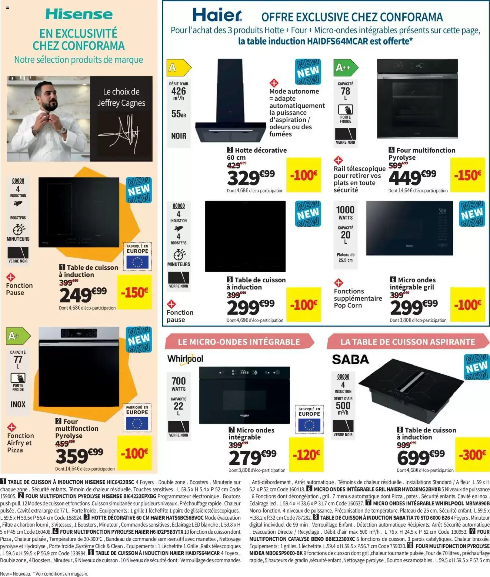 Prospectus promotionnel Conforama valable à partir du 29/09/2026 - Page 40.
