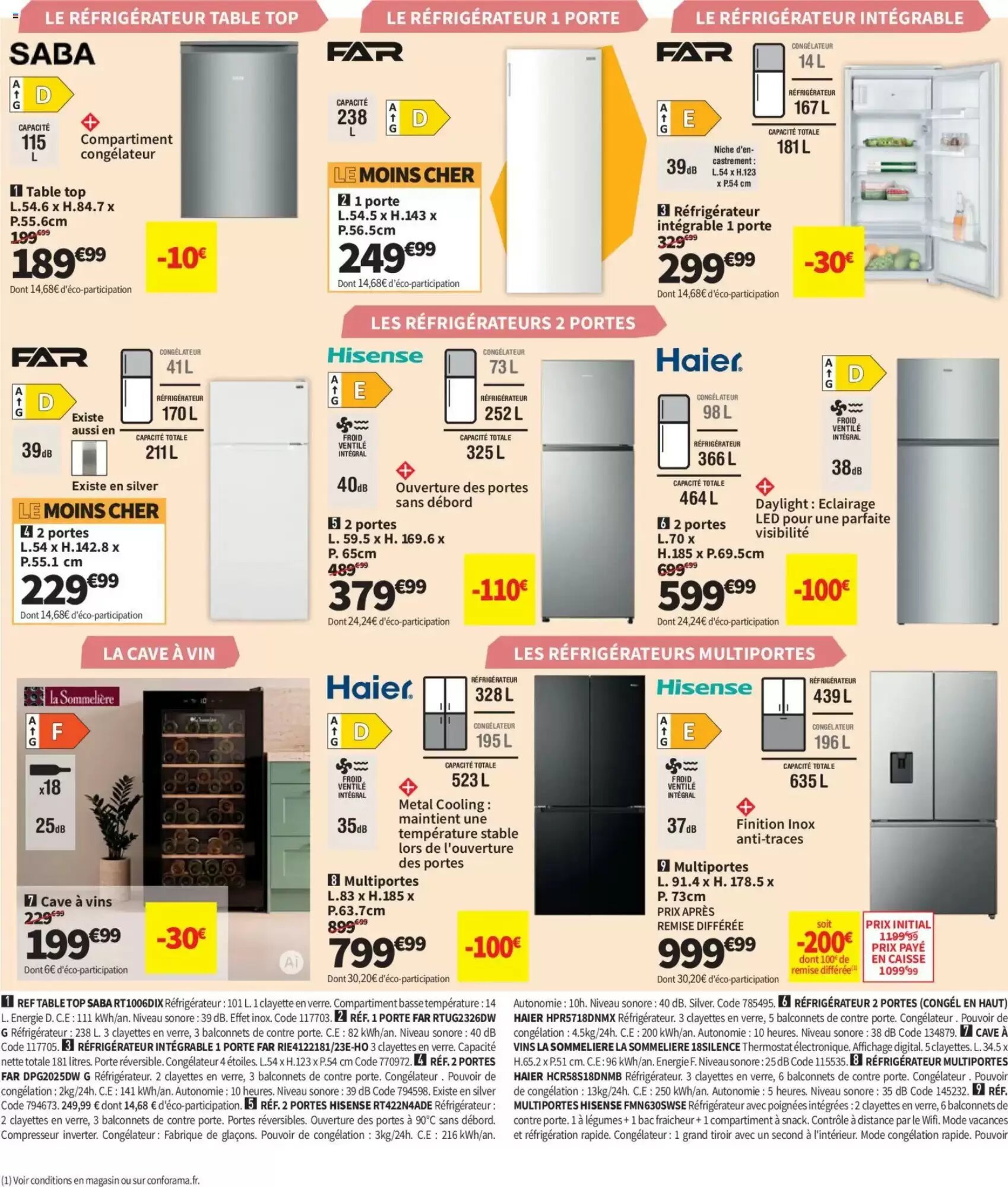 Prospectus promotionnel Conforama valable à partir du 29/09/2026 - Page 42.