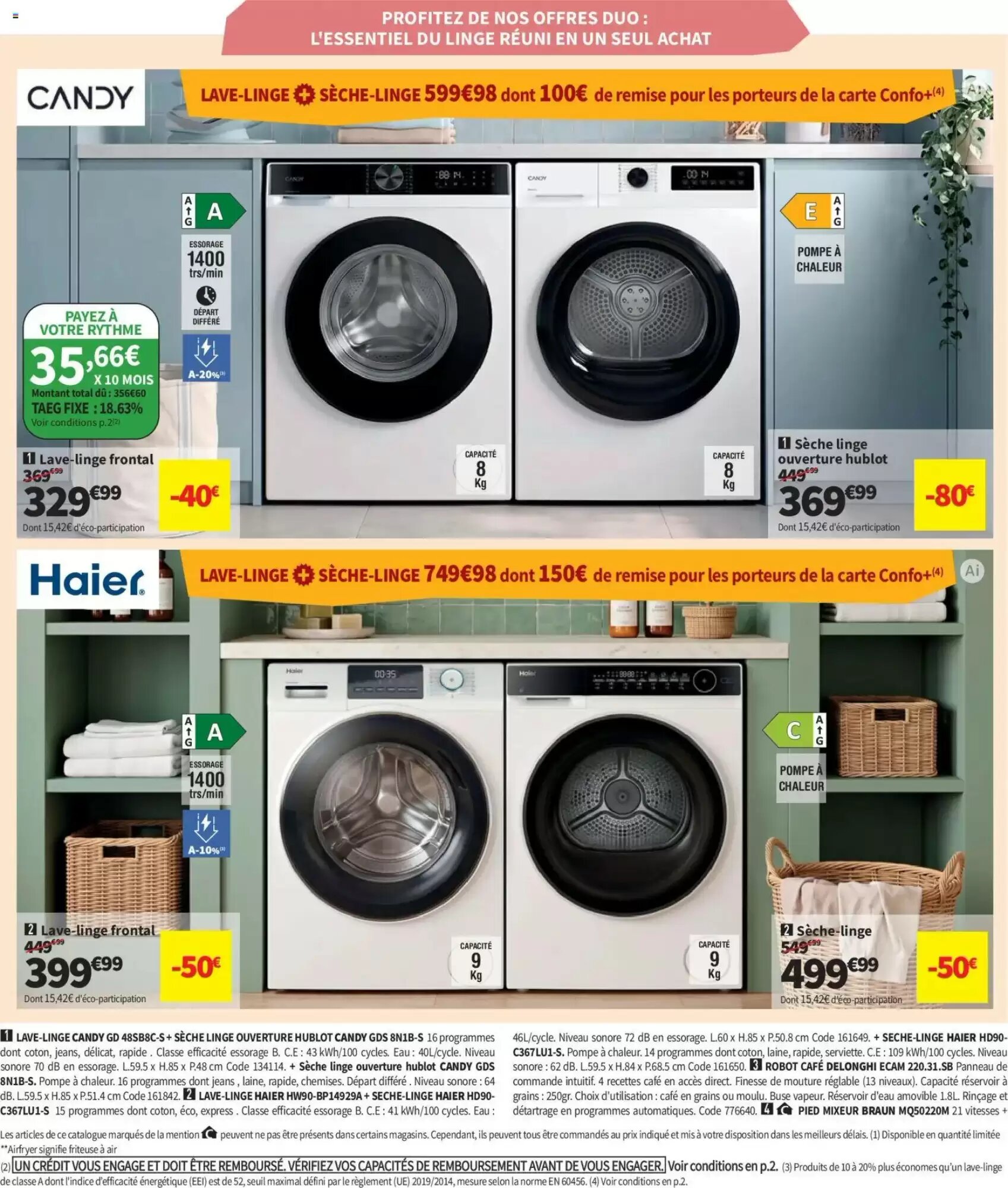 Prospectus promotionnel Conforama valable à partir du 29/09/2026 - Page 48.