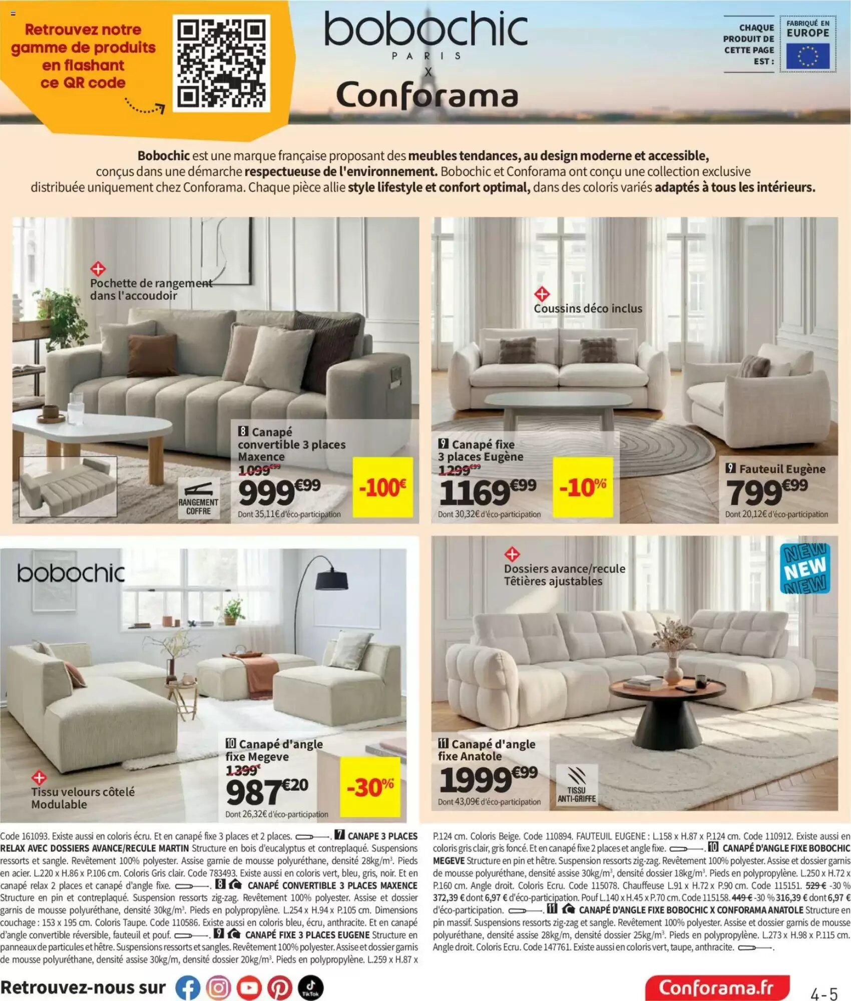 Prospectus promotionnel Conforama valable à partir du 29/09/2026 - Page 5.