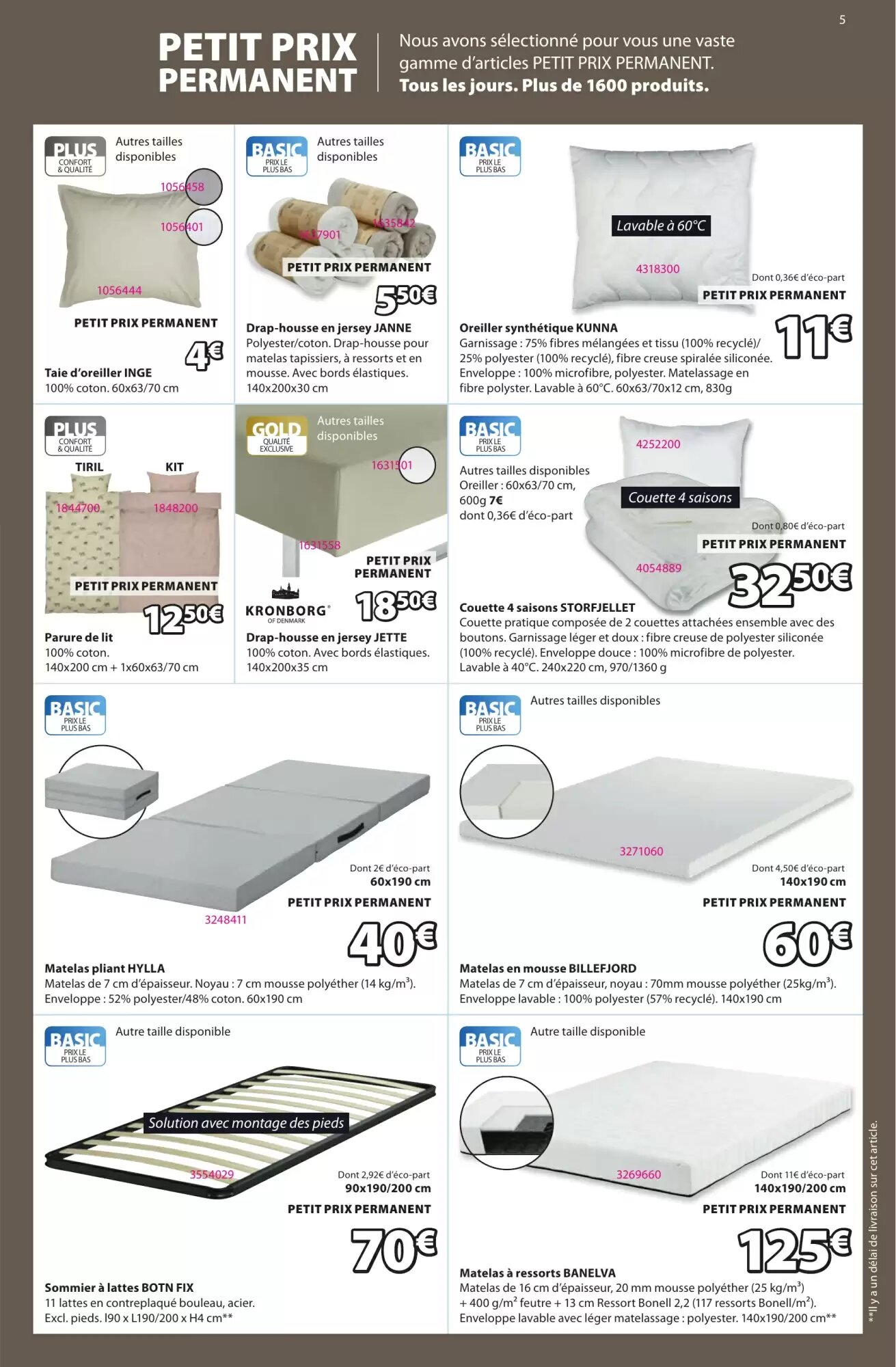 Prospectus promotionnel JYSK valable à partir du 29/09/2026 - Page 5.
