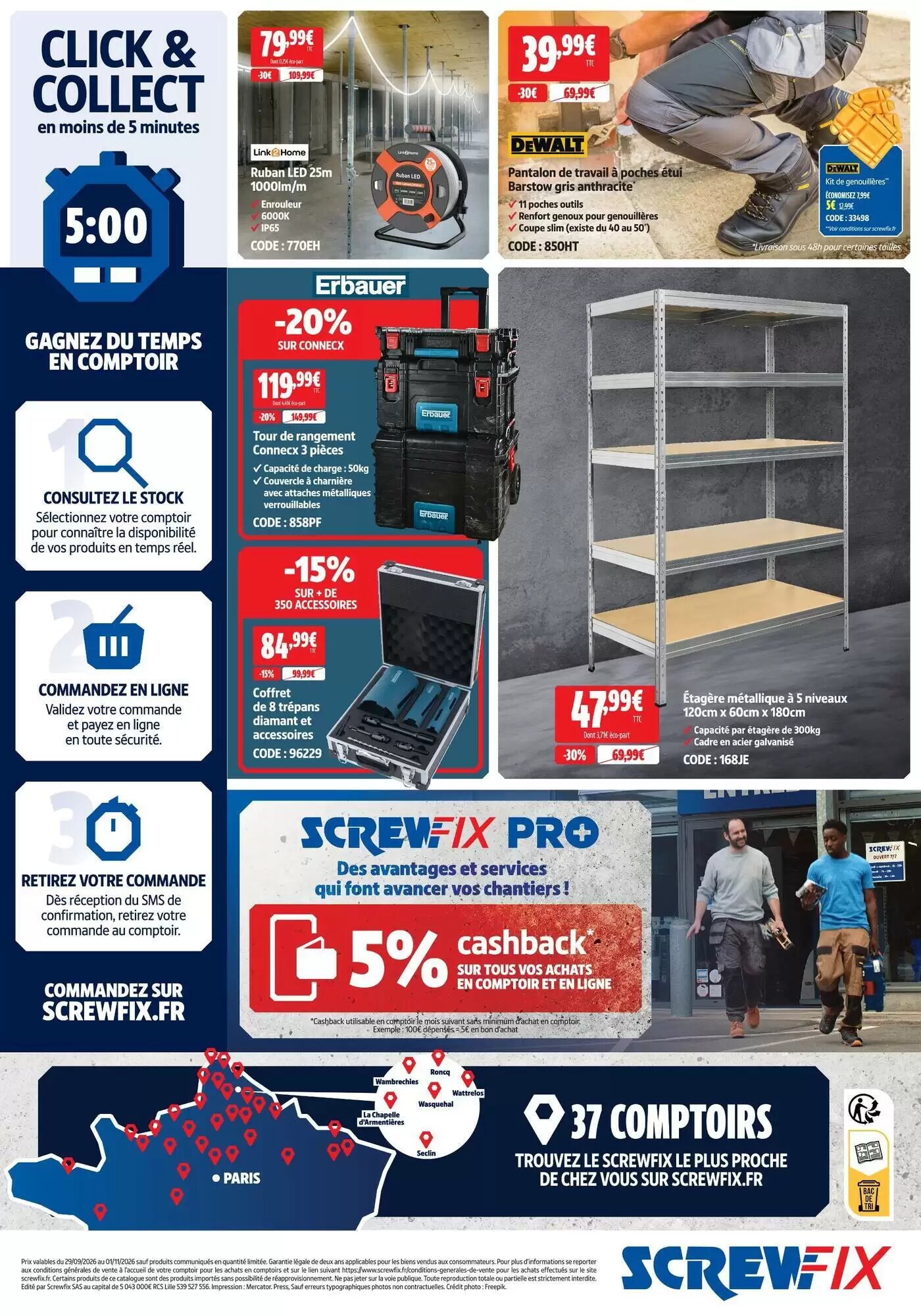 Prospectus promotionnel Screwfix valable à partir du 29/09/2026 - Page 12.