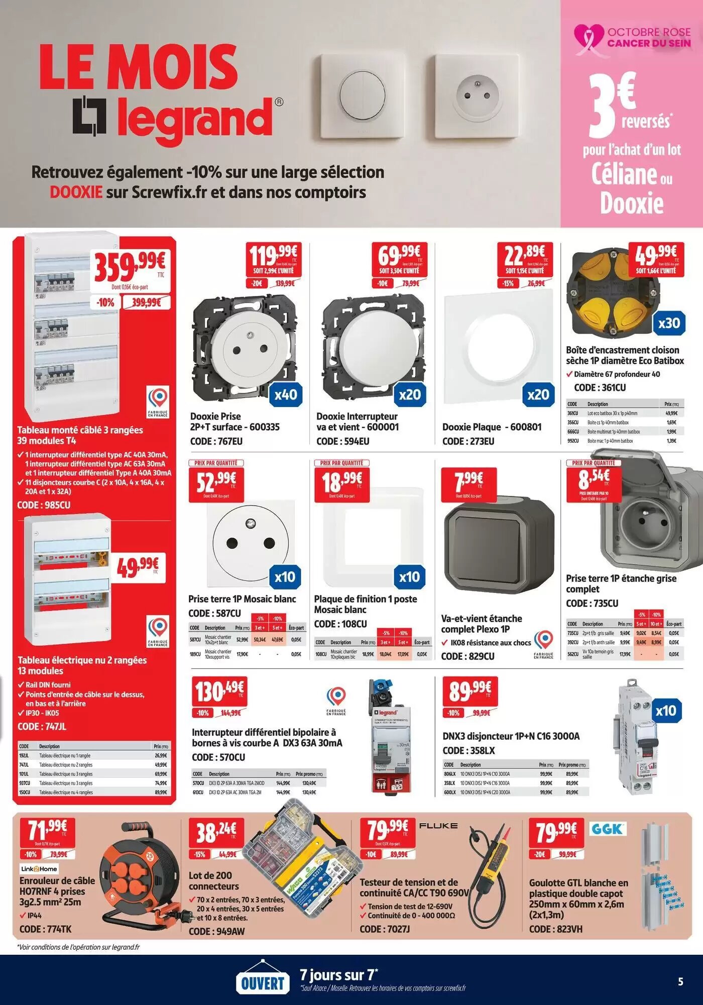 Prospectus promotionnel Screwfix valable à partir du 29/09/2026 - Page 5.