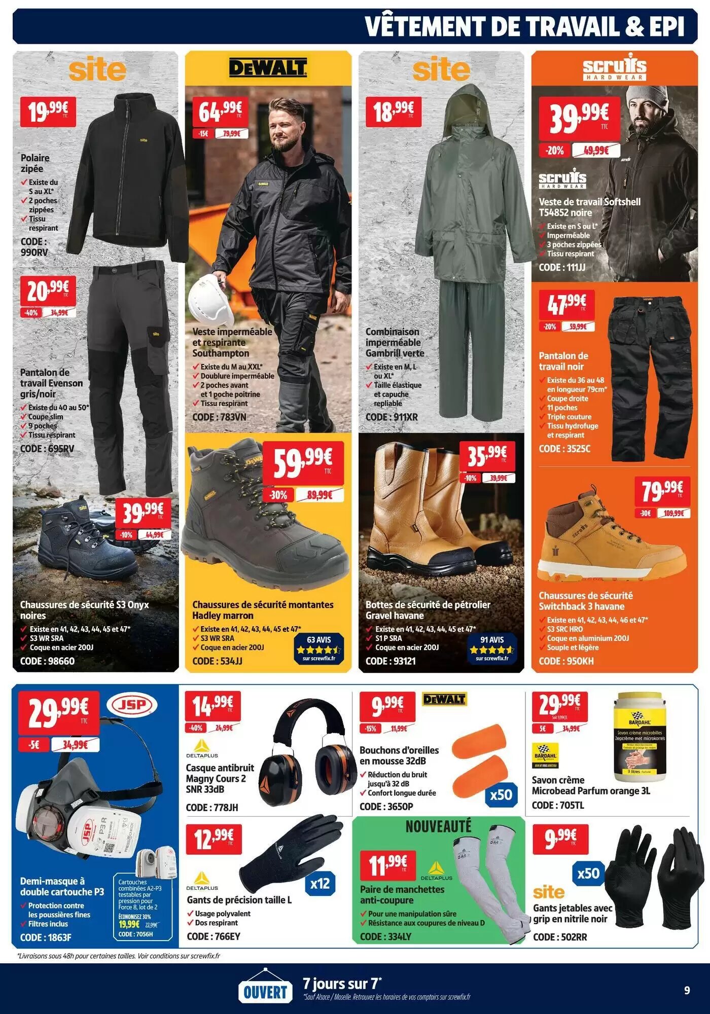 Prospectus promotionnel Screwfix valable à partir du 29/09/2026 - Page 9.