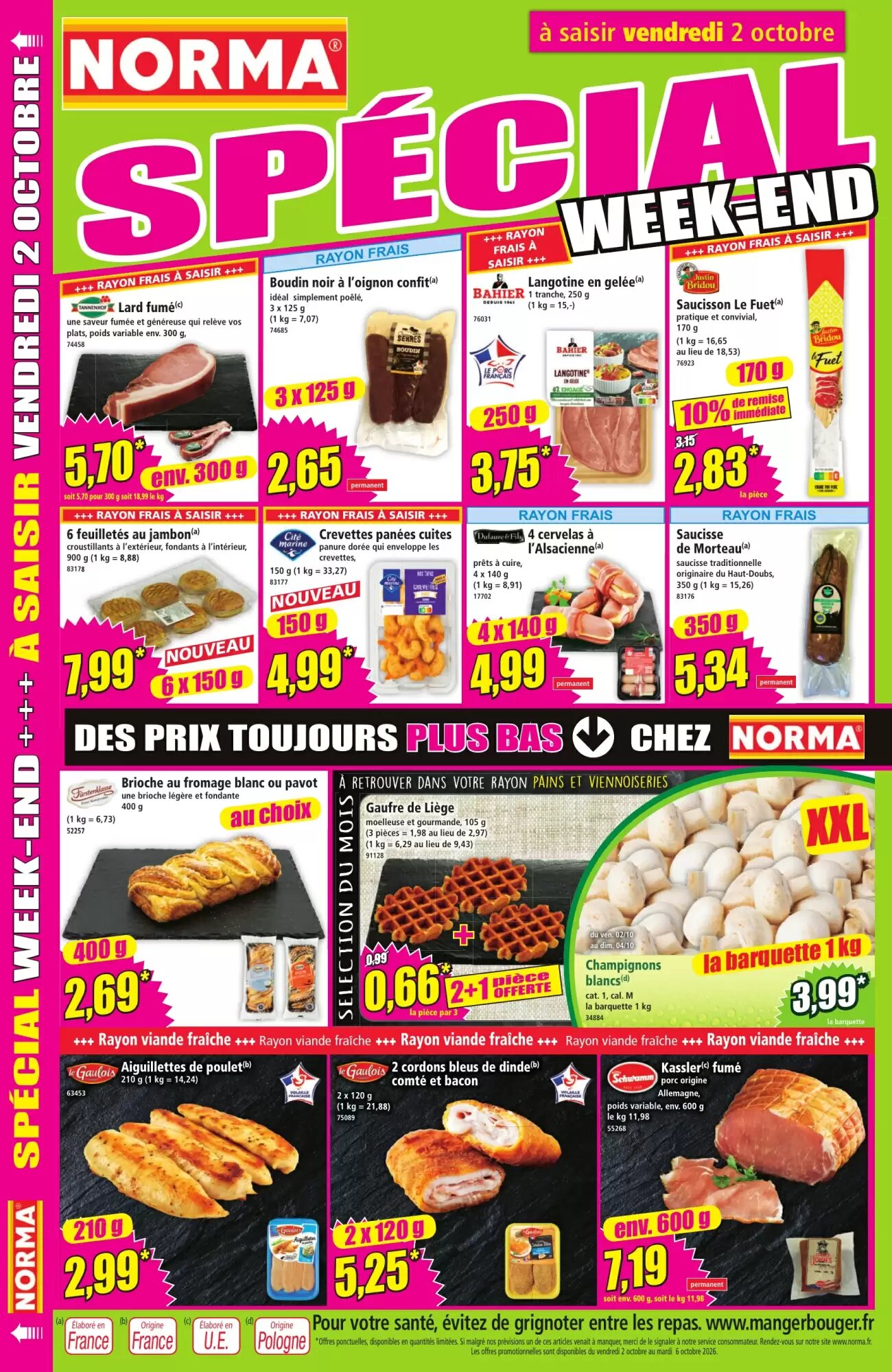 Prospectus promotionnel Norma valable à partir du 30/09/2026 - Page 14.