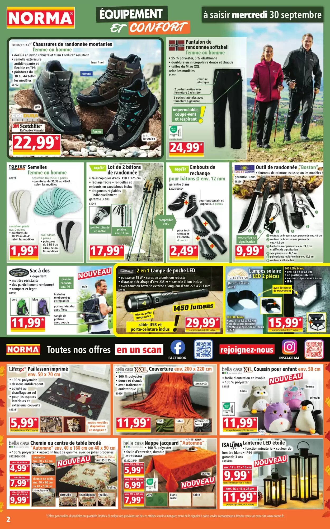 Prospectus promotionnel Norma valable à partir du 30/09/2026 - Page 2.