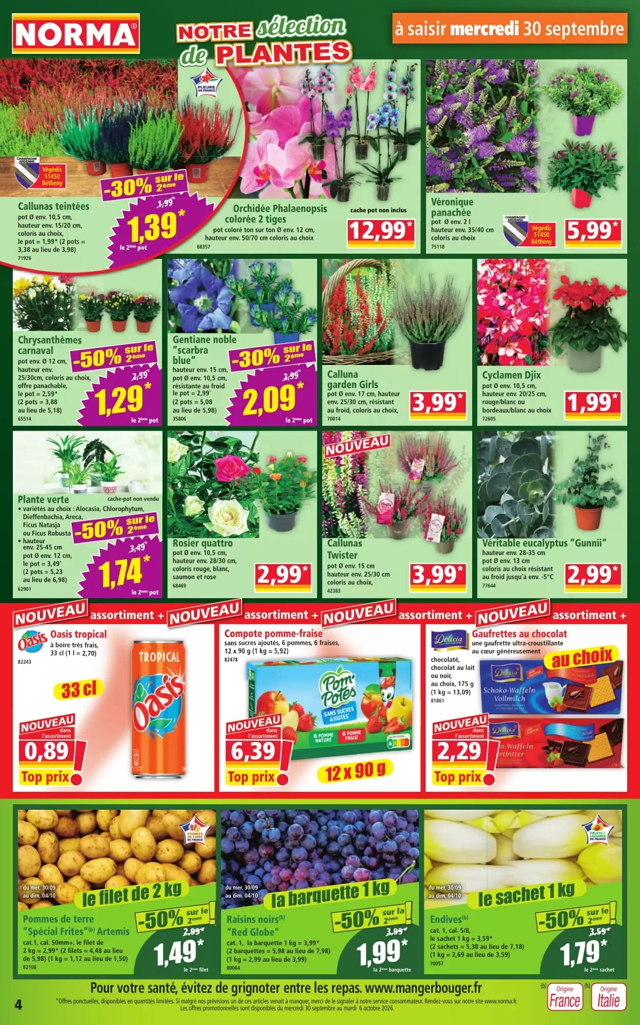 Prospectus promotionnel Norma valable à partir du 30/09/2026 - Page 4.
