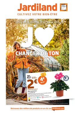 Prospectus promotionnel Jardiland valable à partir du 30/09/2026