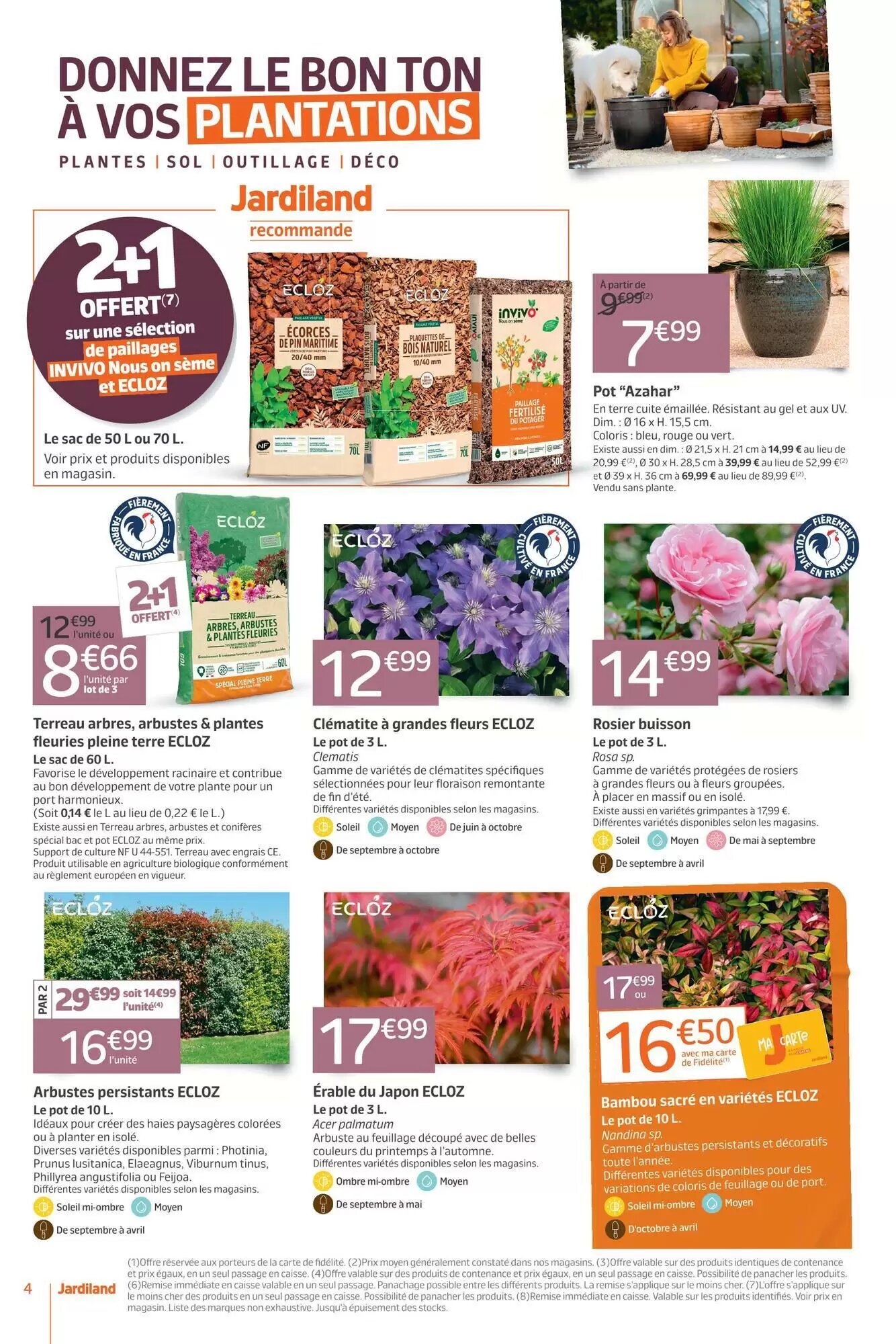 Prospectus promotionnel Jardiland valable à partir du 30/09/2026 - Page 4.