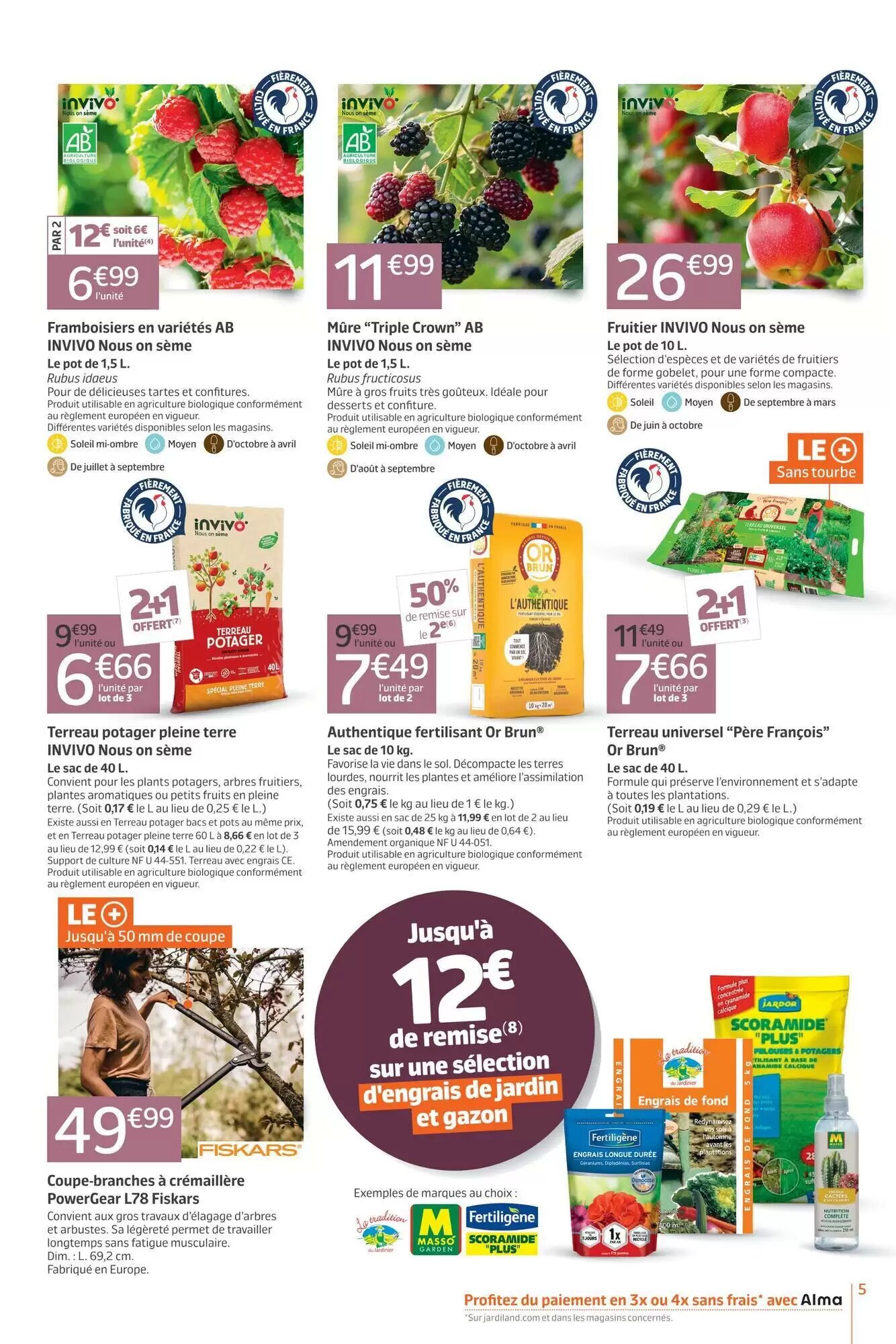 Prospectus promotionnel Jardiland valable à partir du 30/09/2026 - Page 5.