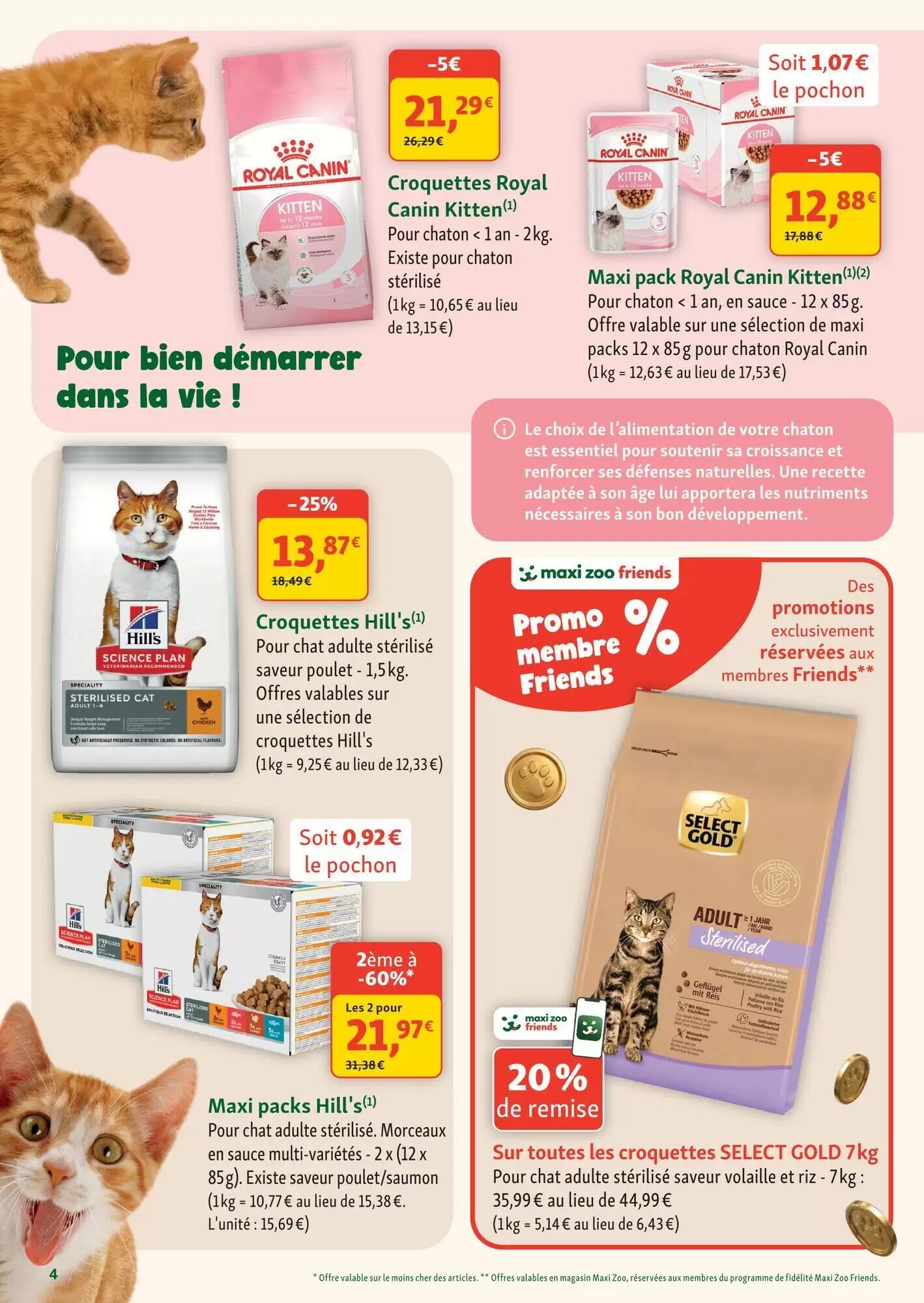 Prospectus promotionnel Maxi Zoo valable à partir du 30/09/2026 - Page 4.