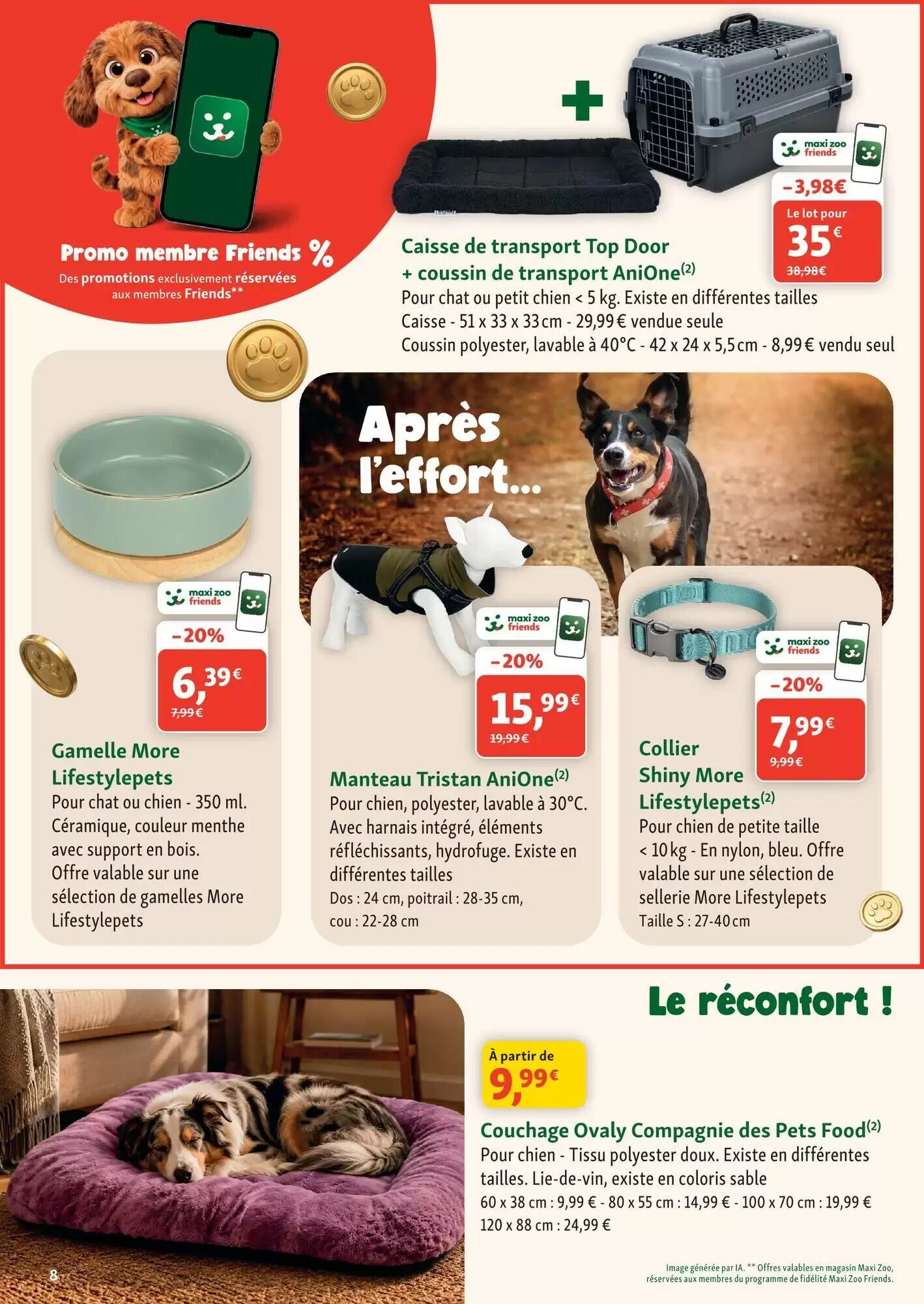 Prospectus promotionnel Maxi Zoo valable à partir du 30/09/2026 - Page 8.