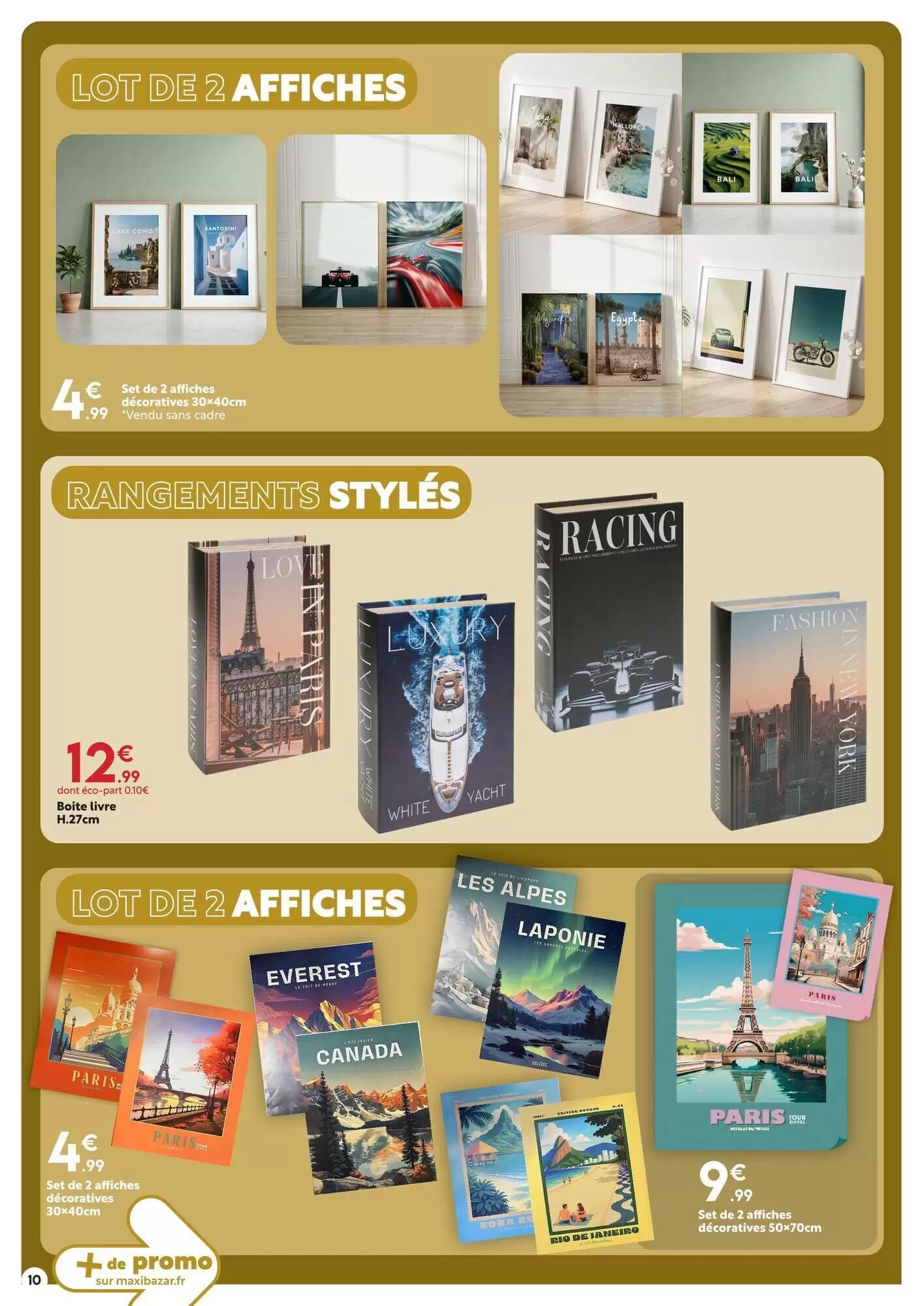 Prospectus promotionnel Maxi Bazar valable à partir du 30/09/2026 - Page 10.