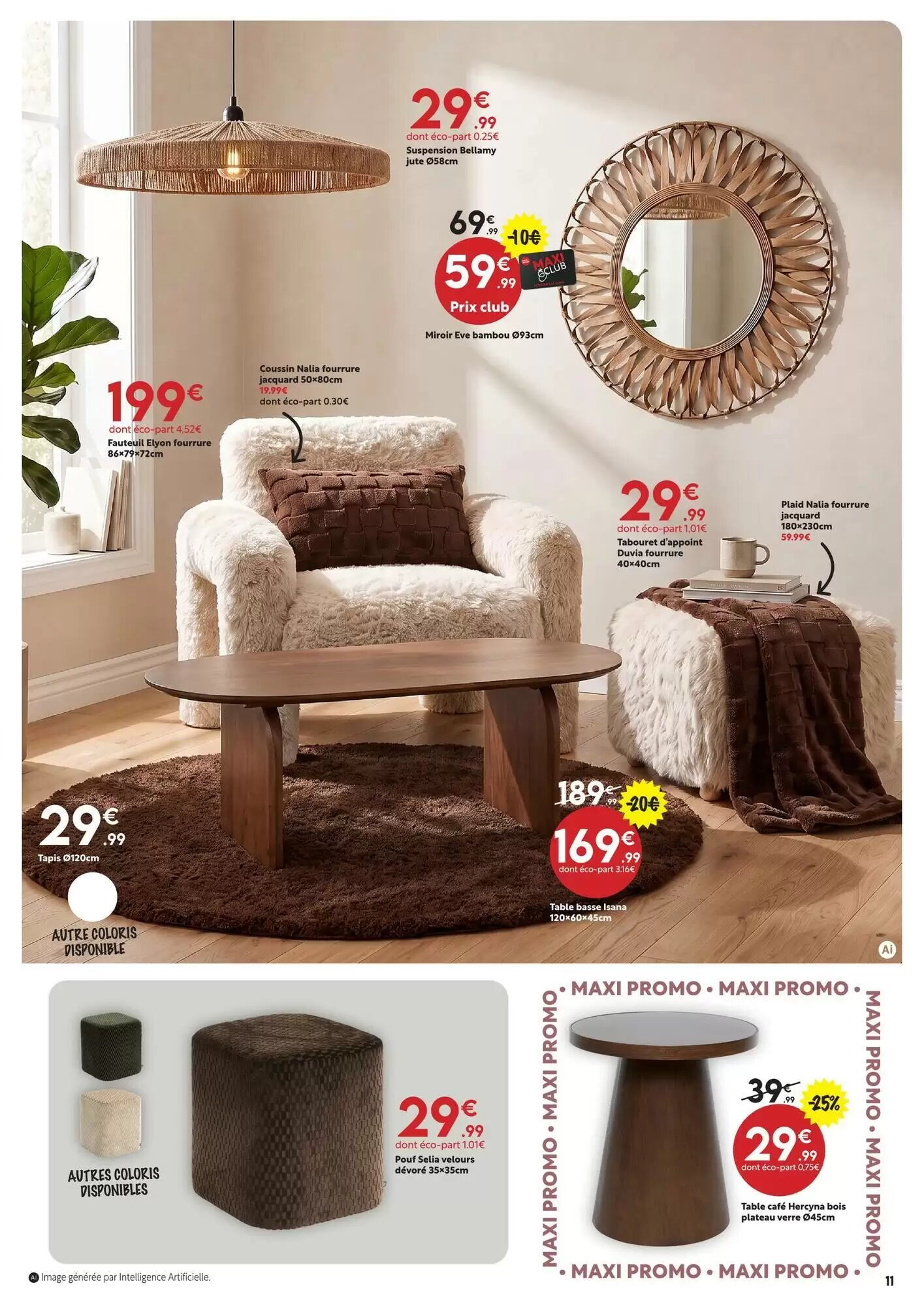 Prospectus promotionnel Maxi Bazar valable à partir du 30/09/2026 - Page 11.