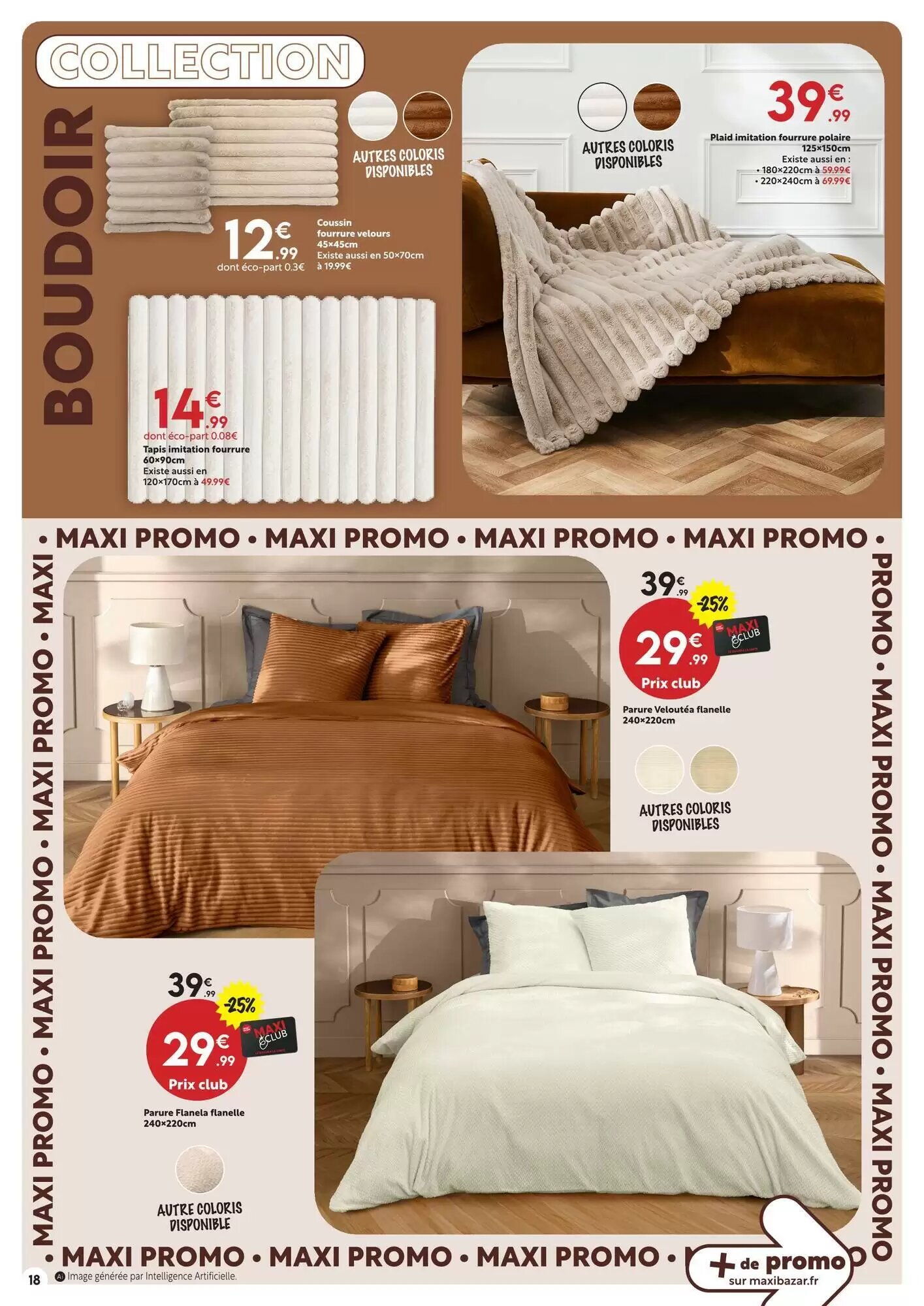 Prospectus promotionnel Maxi Bazar valable à partir du 30/09/2026 - Page 18.