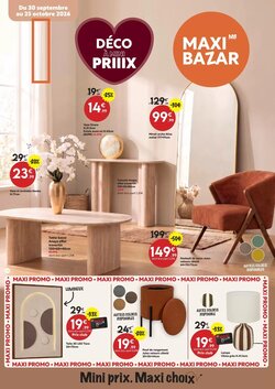 Prospectus promotionnel Maxi Bazar valable à partir du 30/09/2026