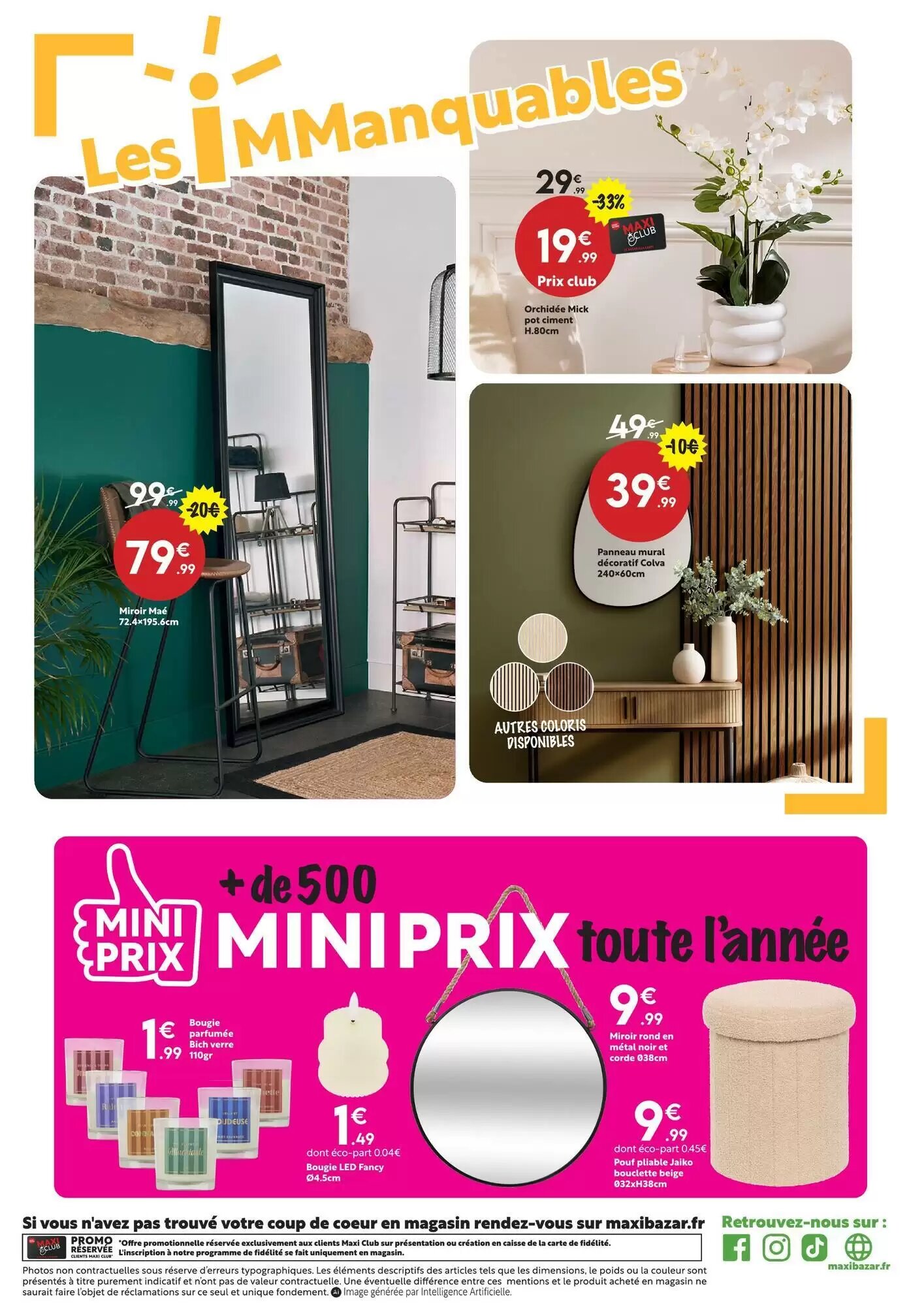 Prospectus promotionnel Maxi Bazar valable à partir du 30/09/2026 - Page 22.