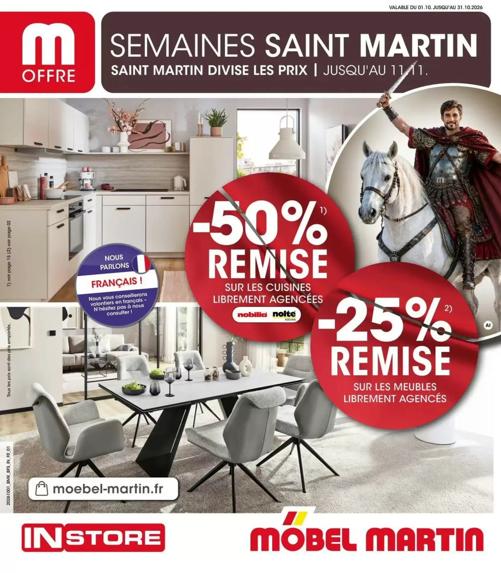 Prospectus promotionnel Möbel Martin valable à partir du 30/09/2026 - Page 1.