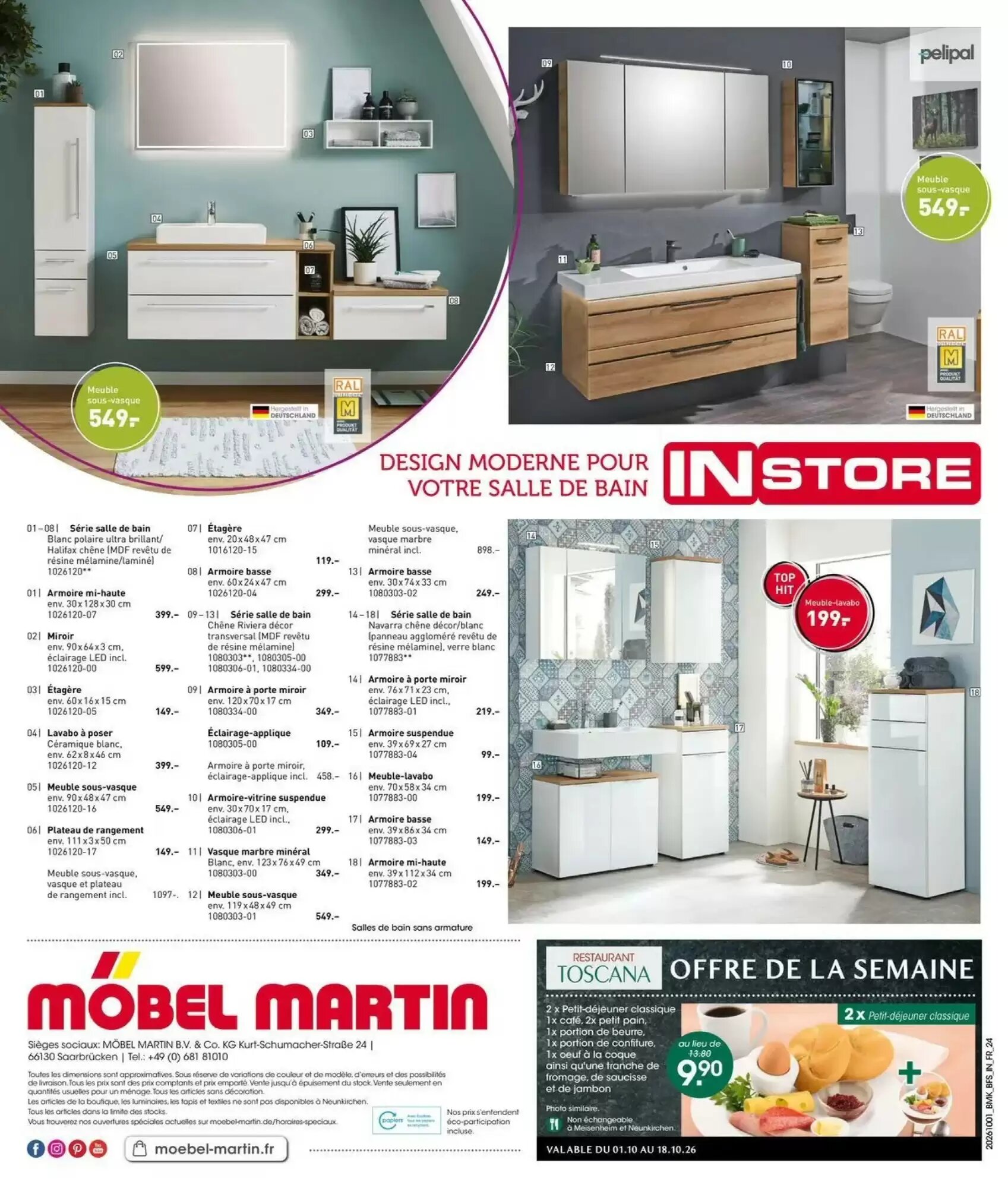 Prospectus promotionnel Möbel Martin valable à partir du 30/09/2026 - Page 24.