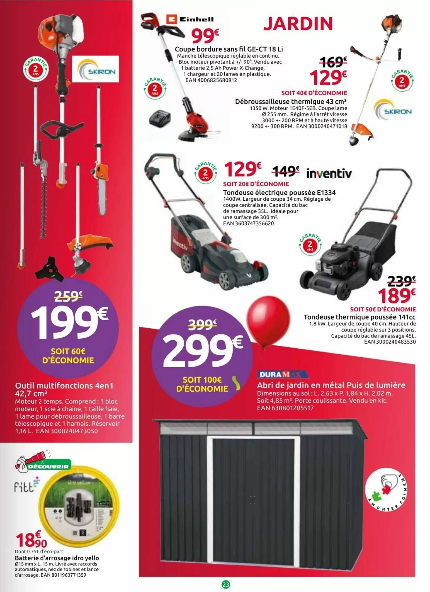 Prospectus promotionnel Mr Bricolage valable à partir du 30/09/2026 - Page 23.