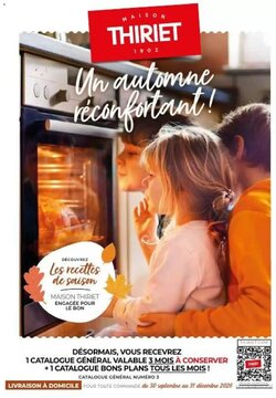 Prospectus promotionnel Thiriet valable à partir du 30/09/2026