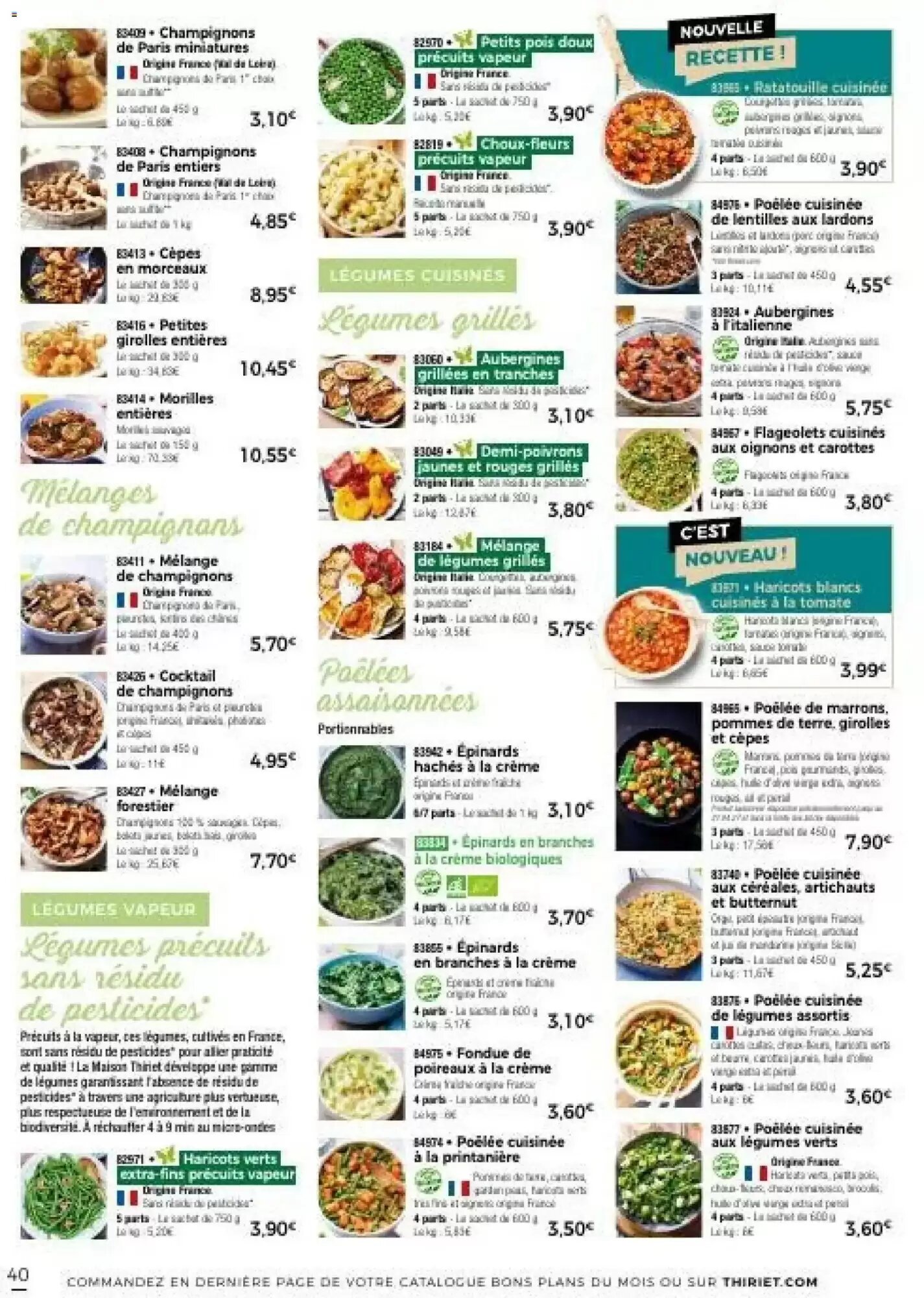 Prospectus promotionnel Thiriet valable à partir du 30/09/2026 - Page 40.
