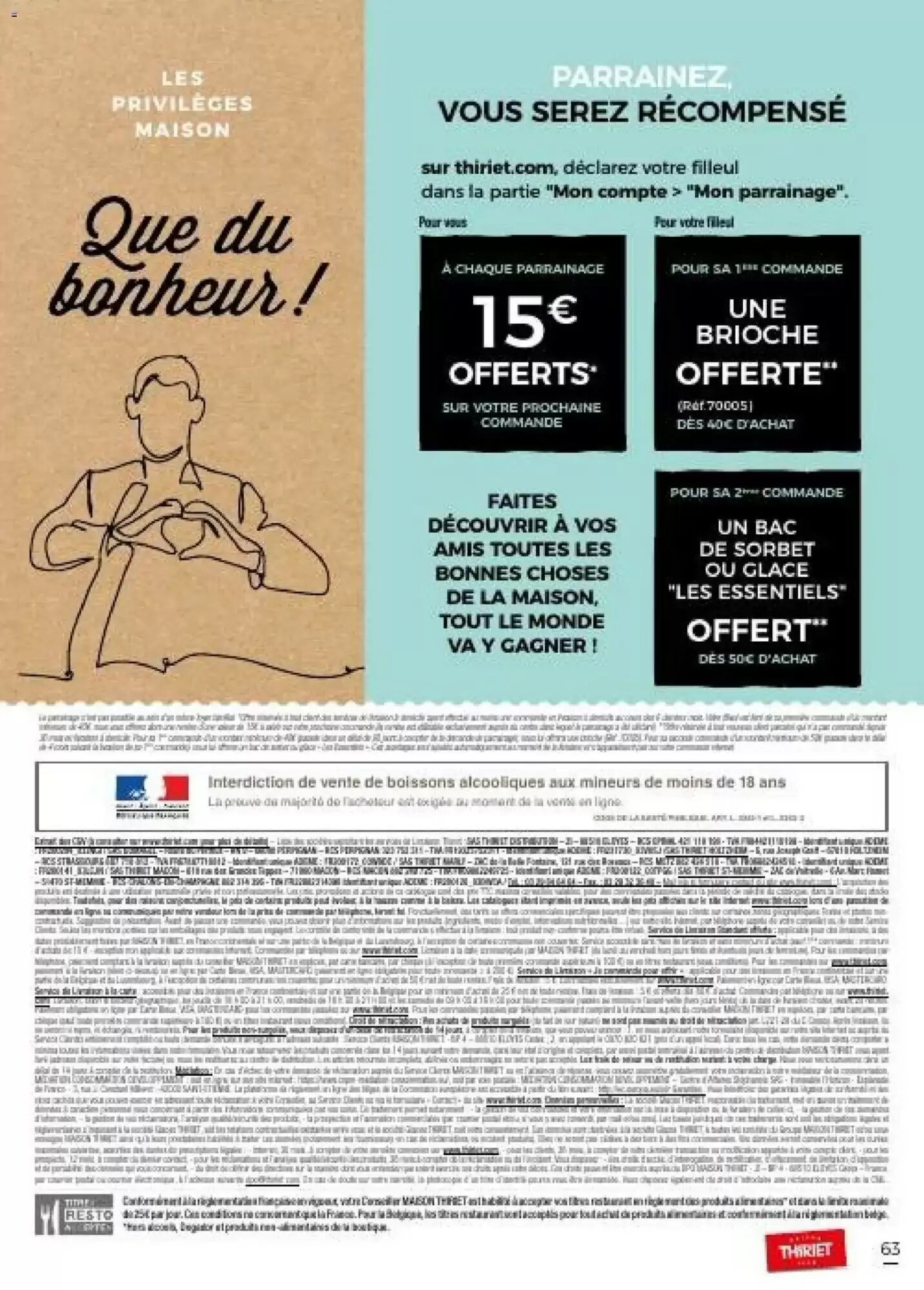 Prospectus promotionnel Thiriet valable à partir du 30/09/2026 - Page 63.